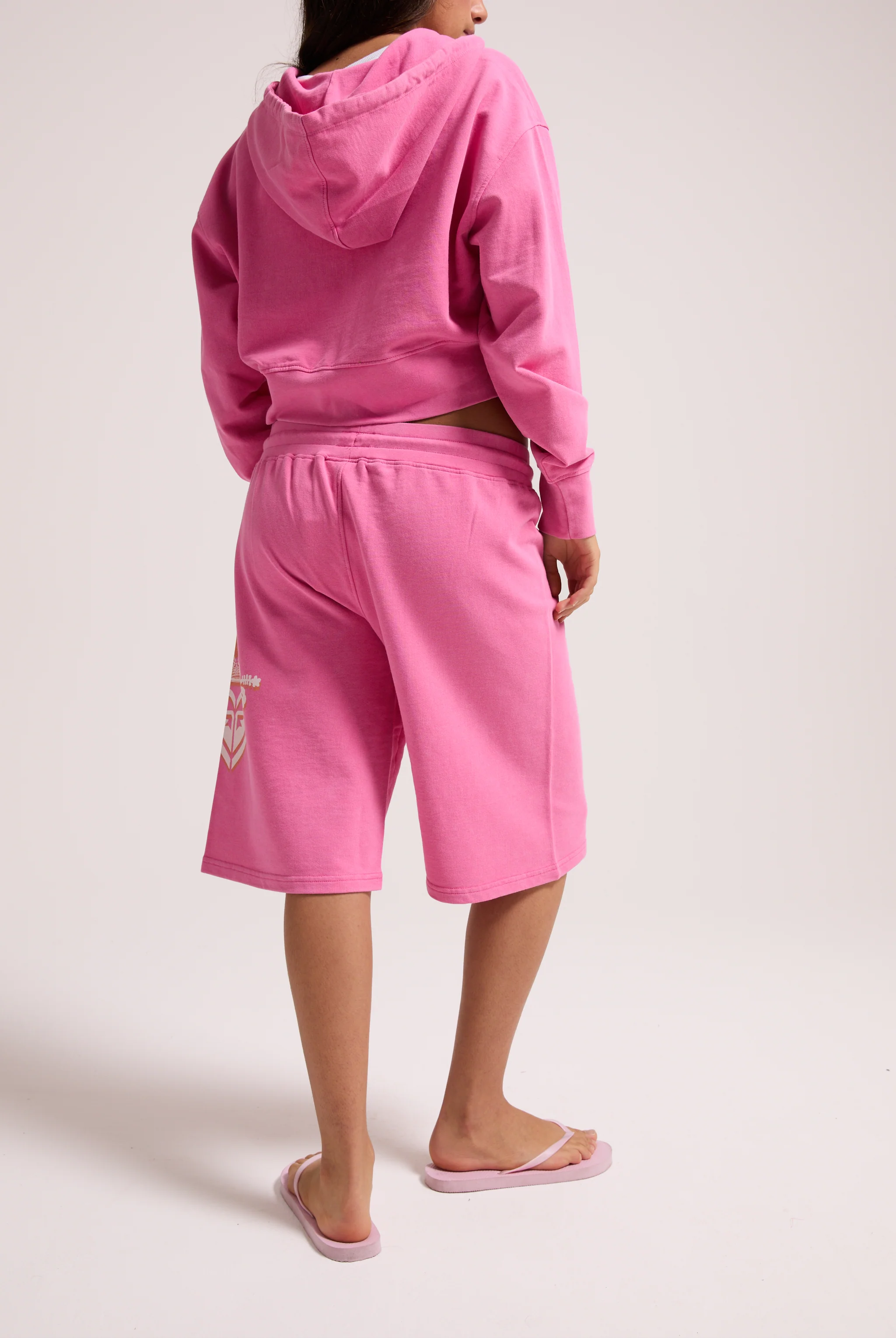 AZALEA PINK ROXY x JUICY COUTURE RELAXED JORTS - Image 7