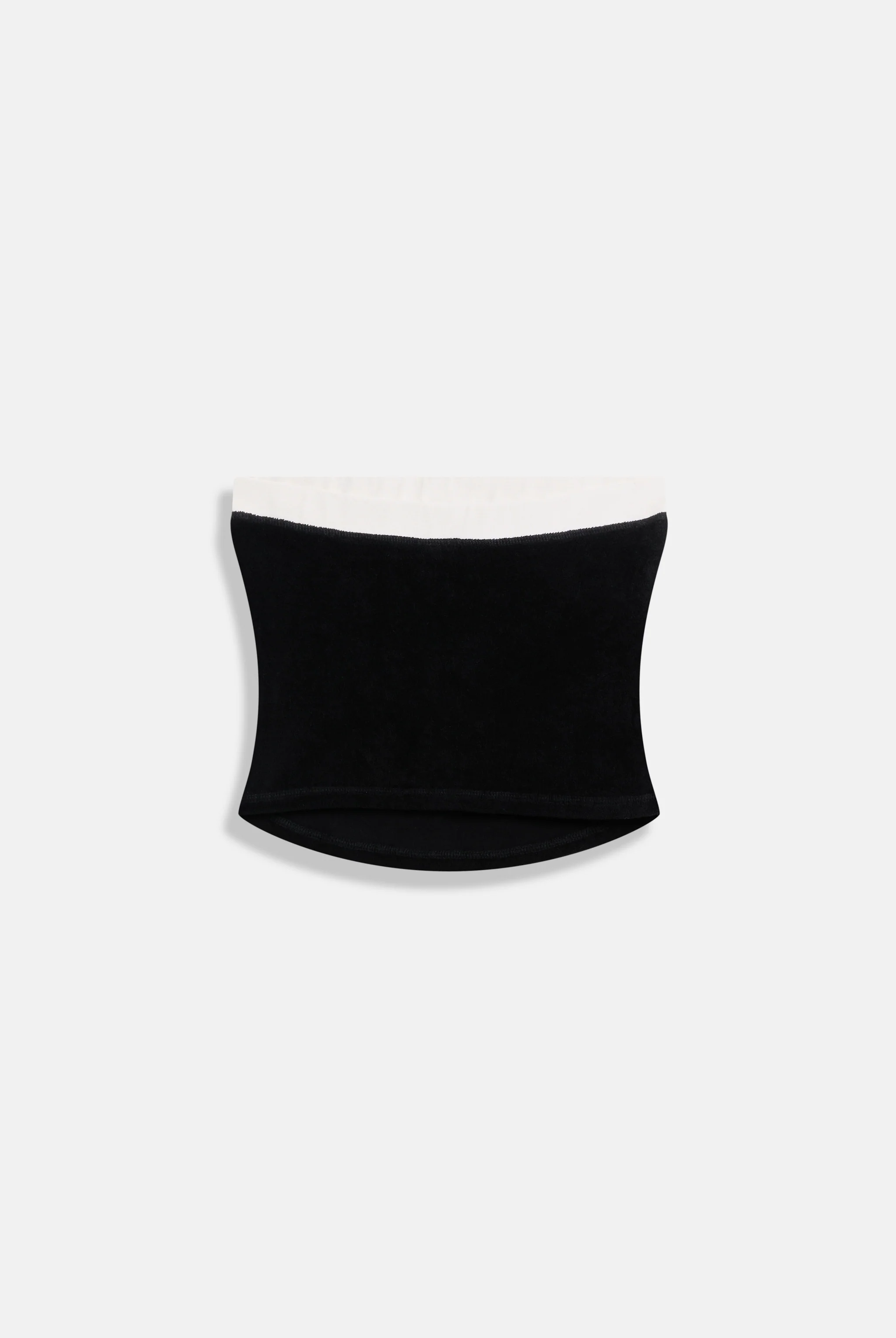 BLACK CONTRAST TERRY BANDEAU - Image 9