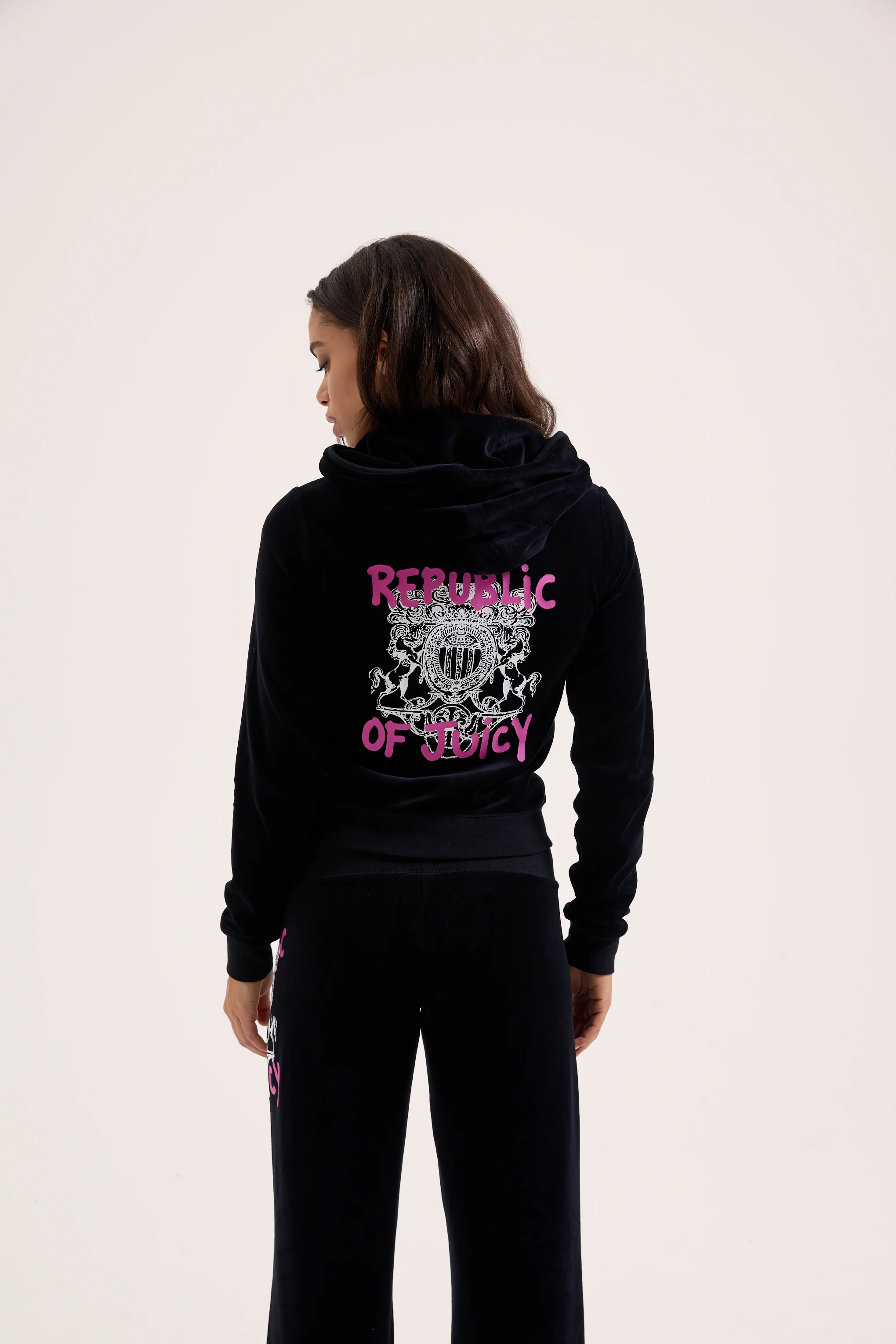 BLACK REPUBLIC OF JUICY HERITAGE HOODIE - Image 8