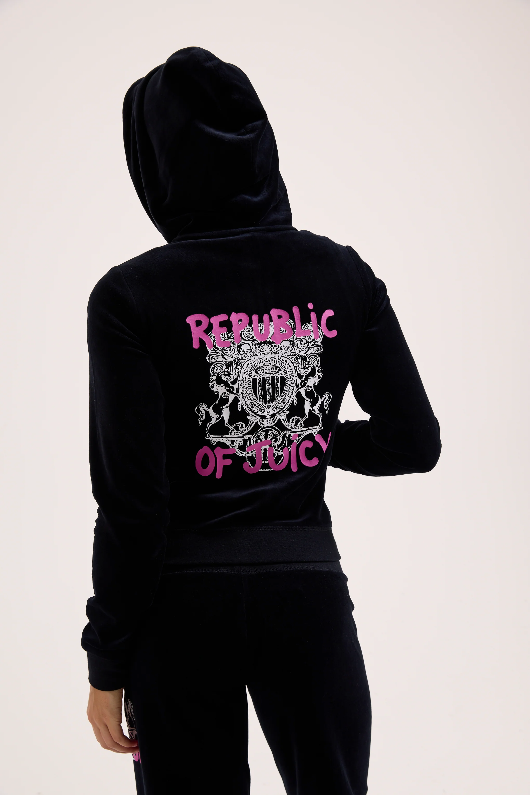 BLACK REPUBLIC OF JUICY HERITAGE HOODIE - Image 9