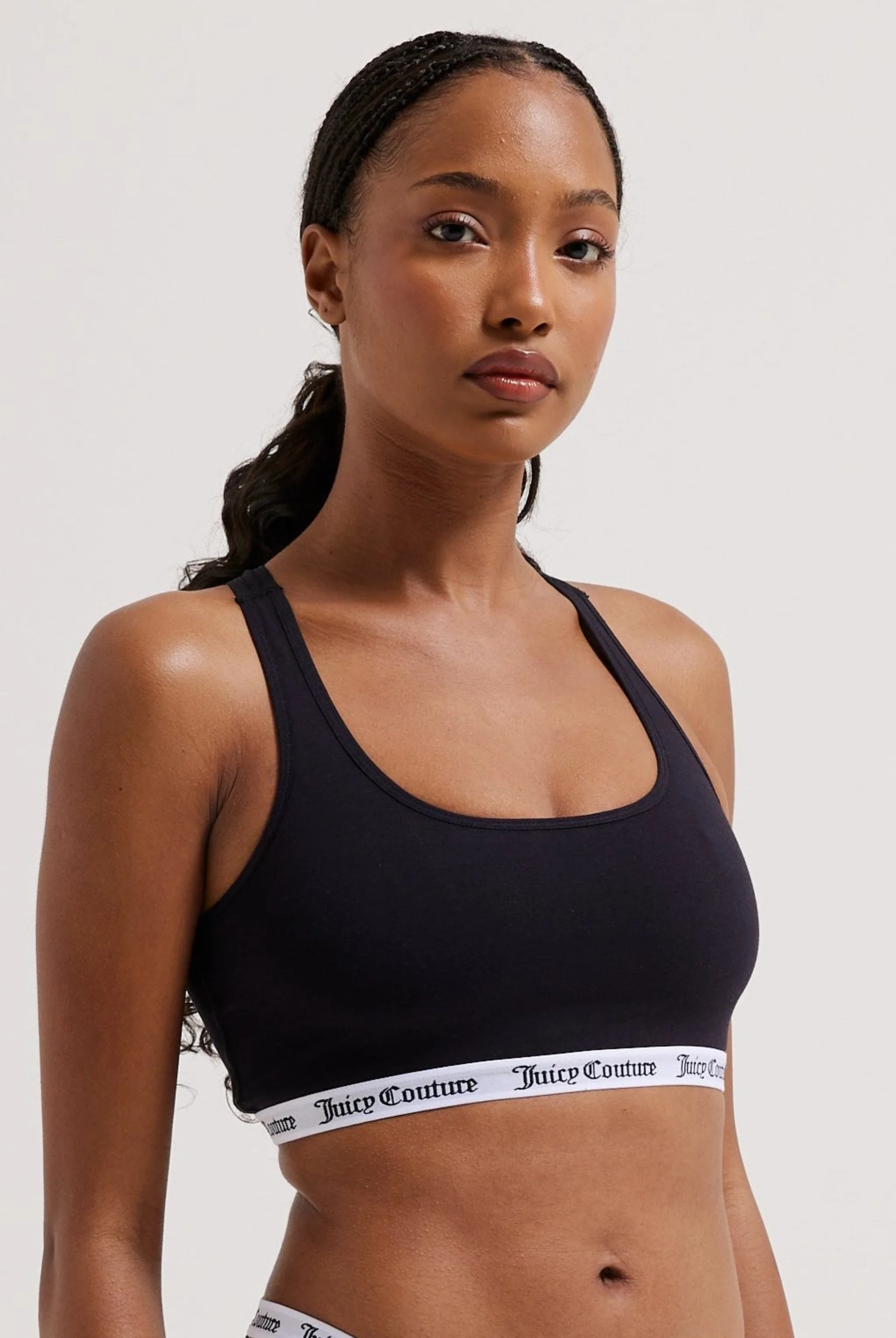 BLACK COTTON BRALETTE - Image 5