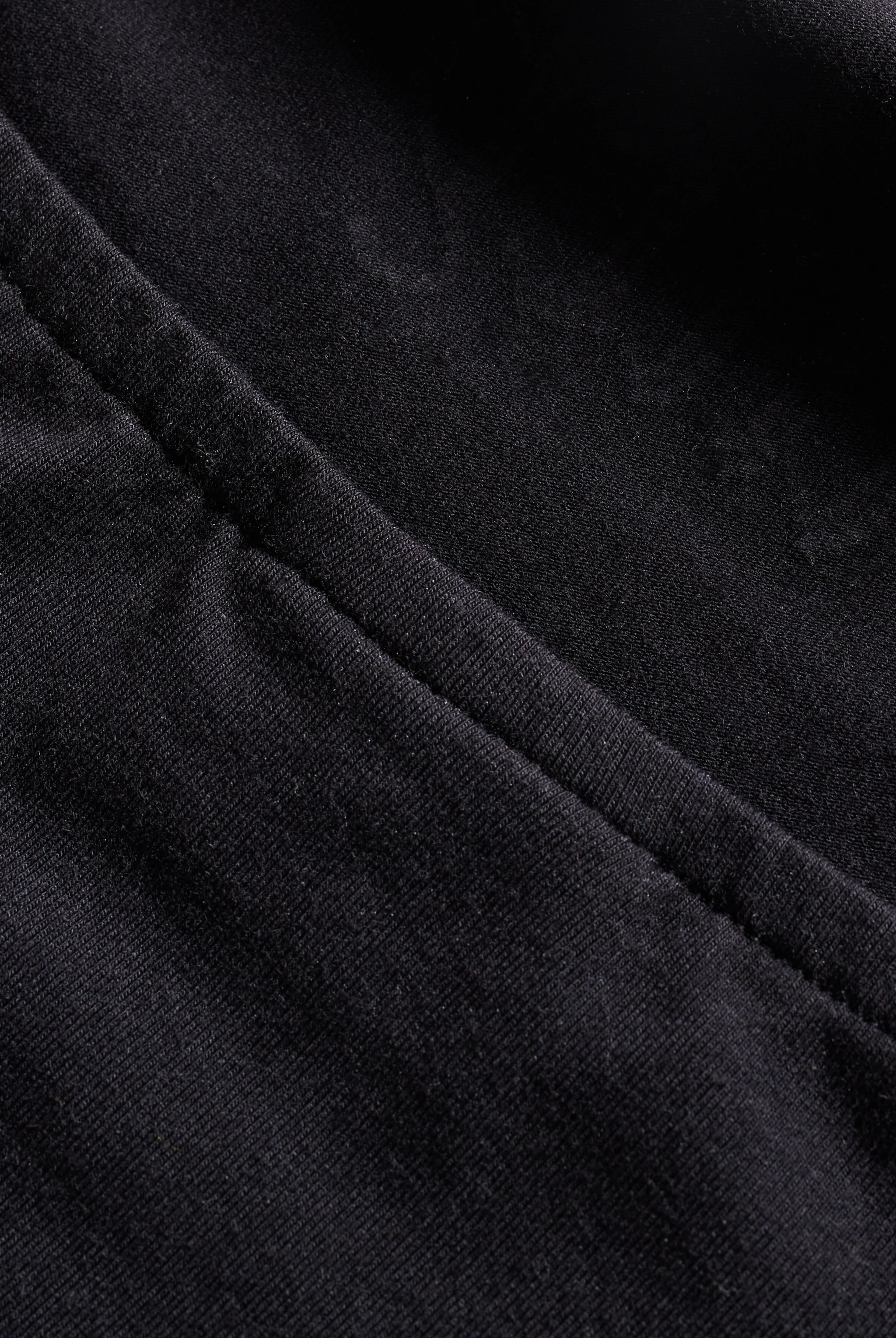 BLACK DIAMANTÉ JERSEY LONG BANDEAU TOP - Image 6