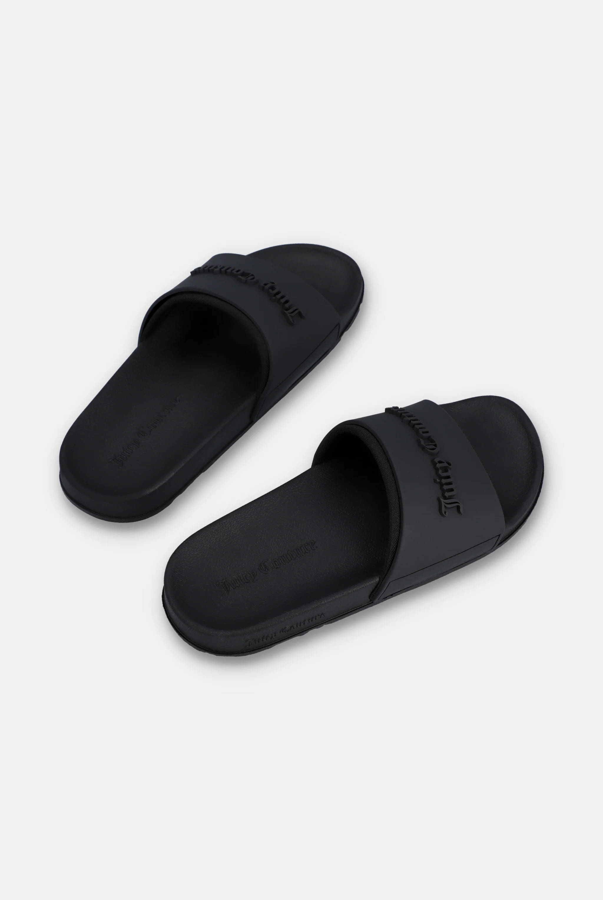 BLACK EMBOSSED SLIDERS - Image 4