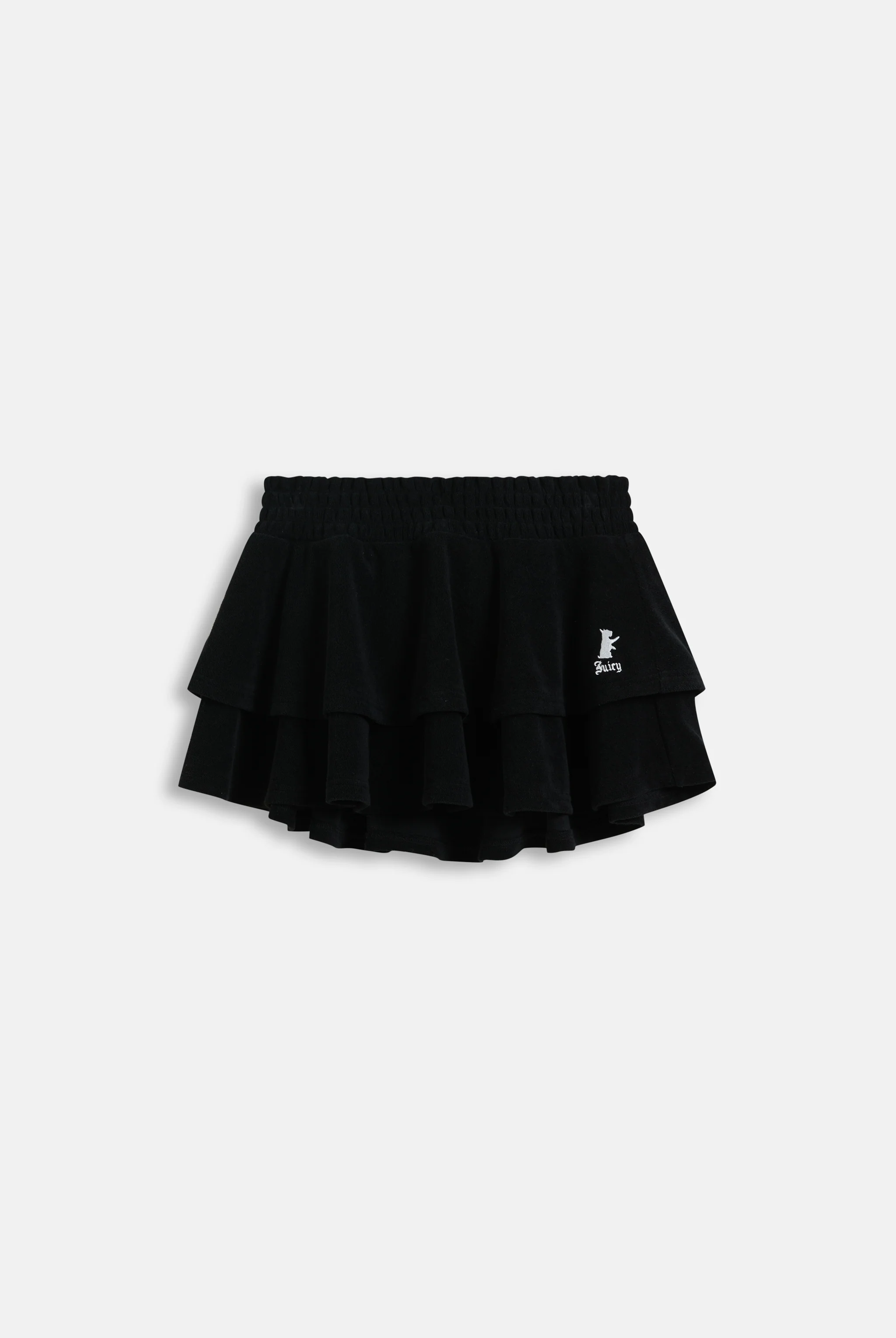 BLACK HERITAGE SMOCKED TIER SKIRT - Image 4