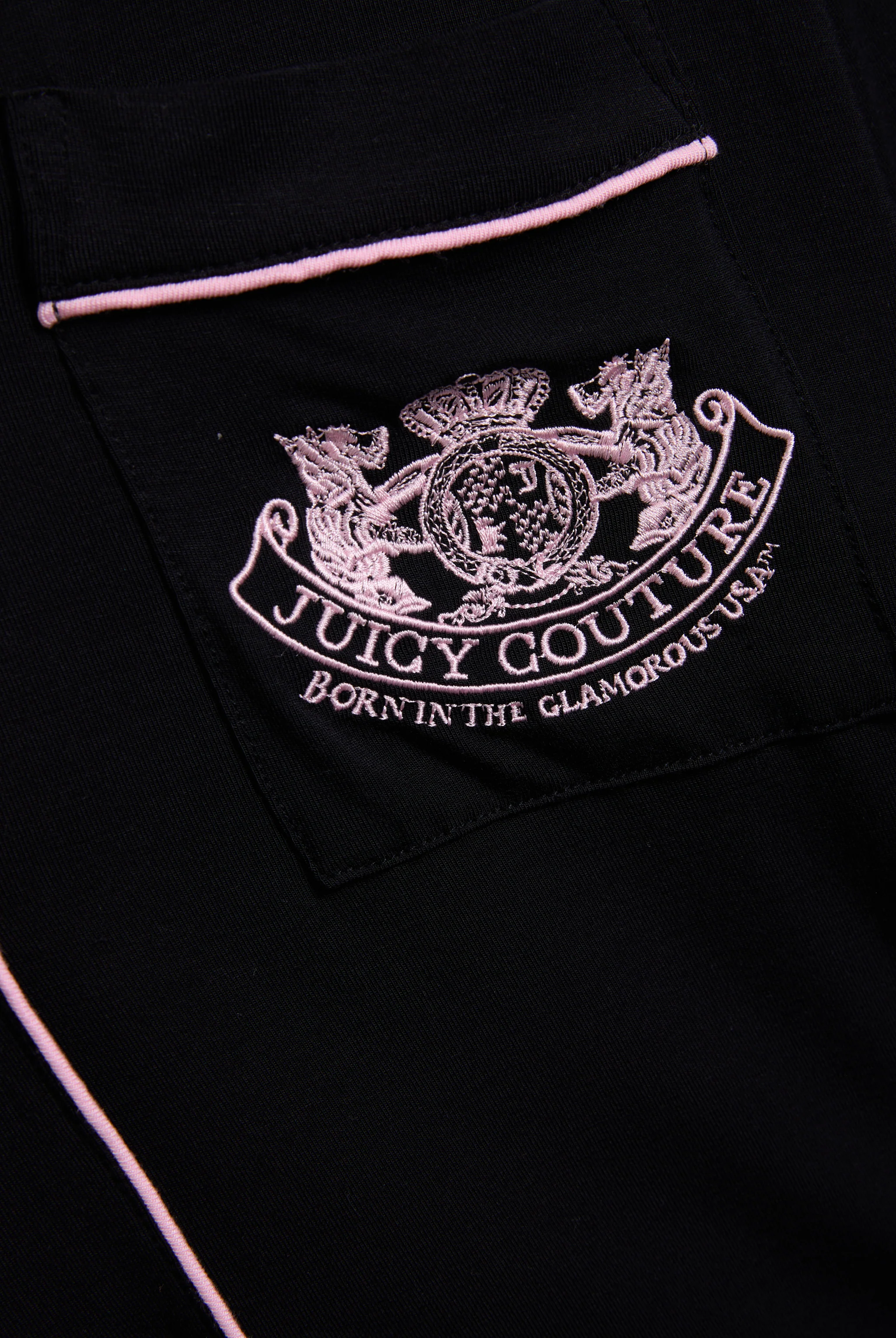 BLACK JUICY DOG CREST PYJAMA SET - Image 9