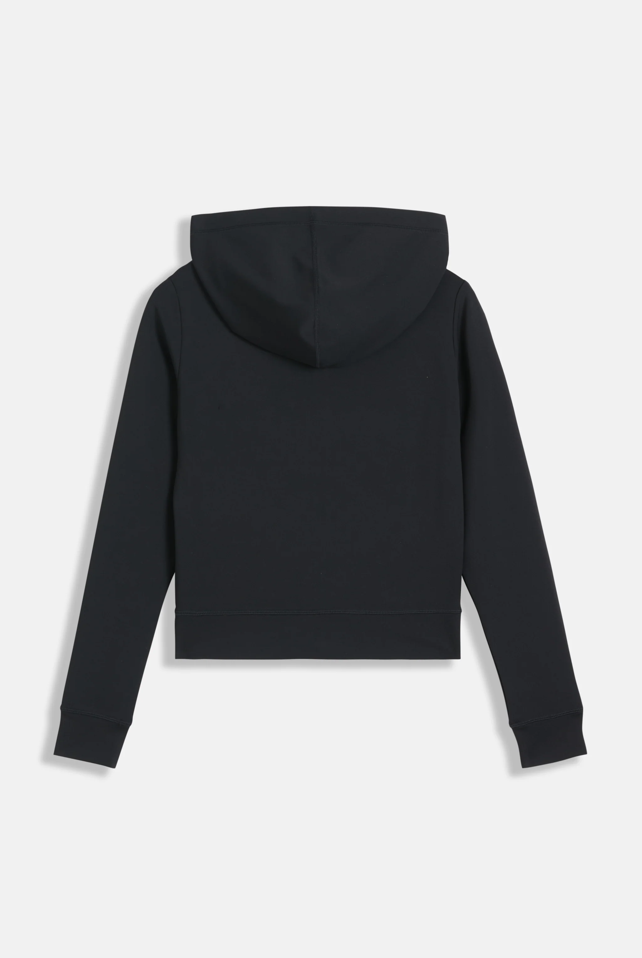 BLACK PEACHED ACTIVE FITTED HOODIE - Image 4
