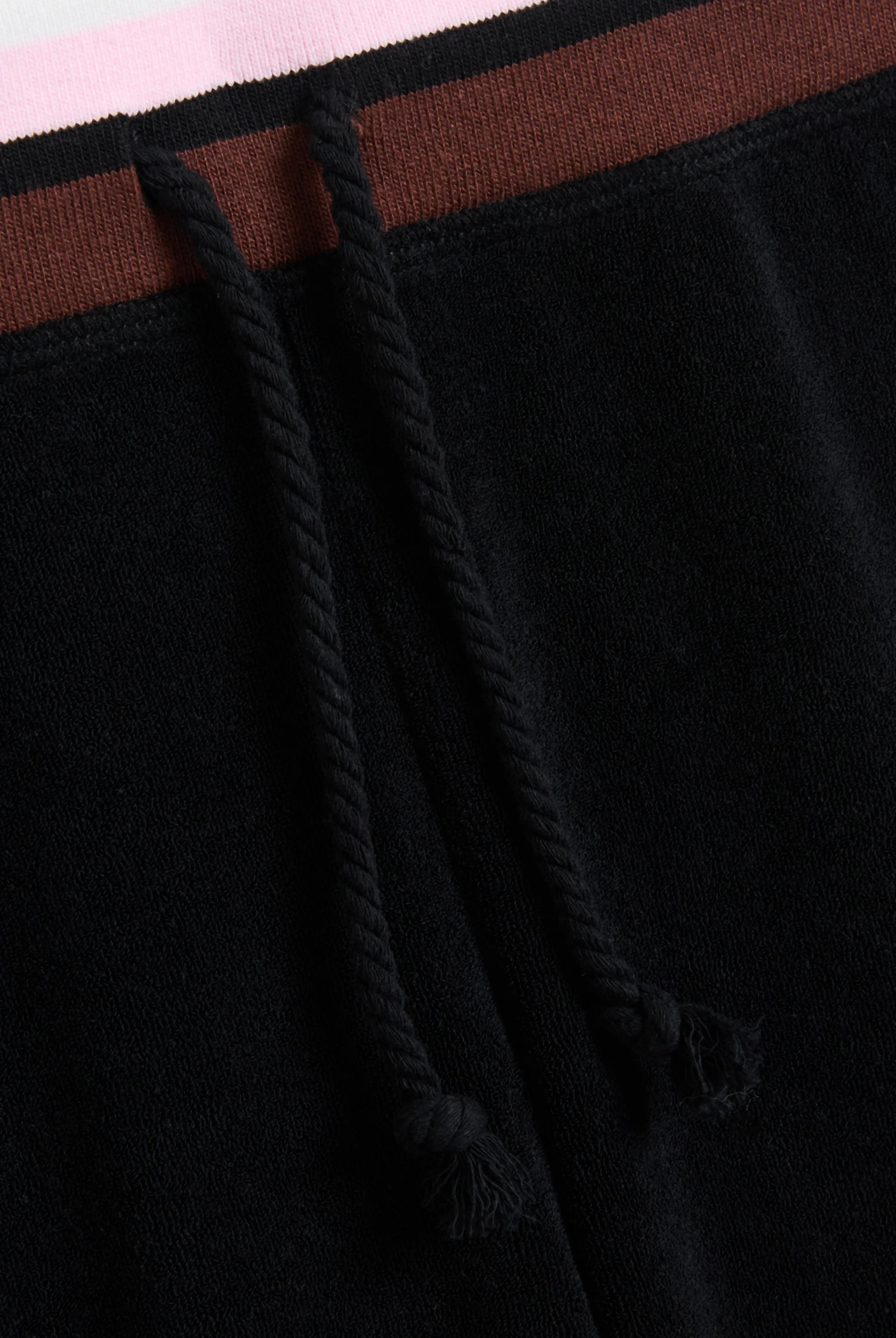 BLACK ROXY x JUICY COUTURE TERRY TOWELLING OG STRAIGHT BOTTOM - Image 9
