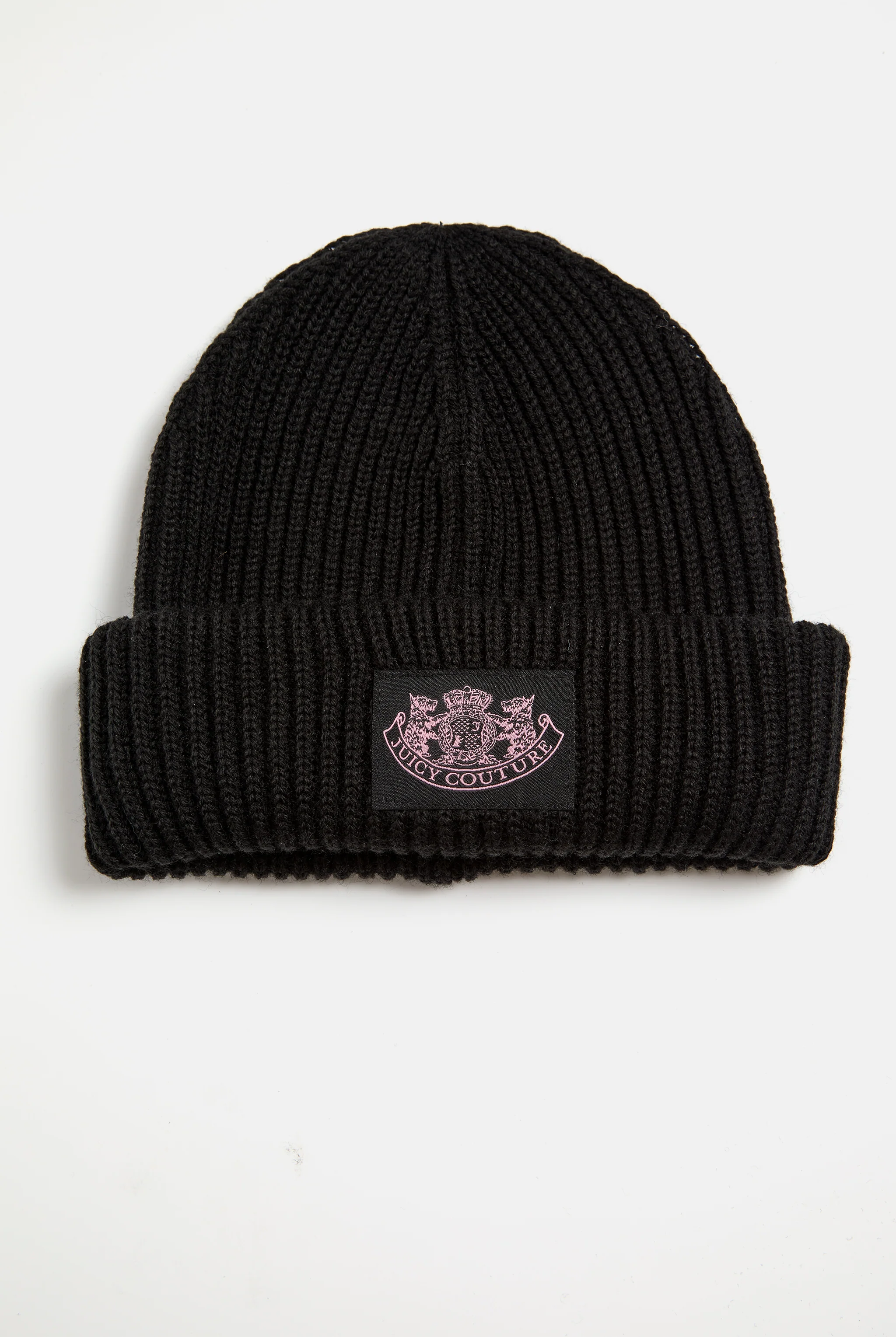 BLACK CREST SCARF / BEANIE SET - Image 3