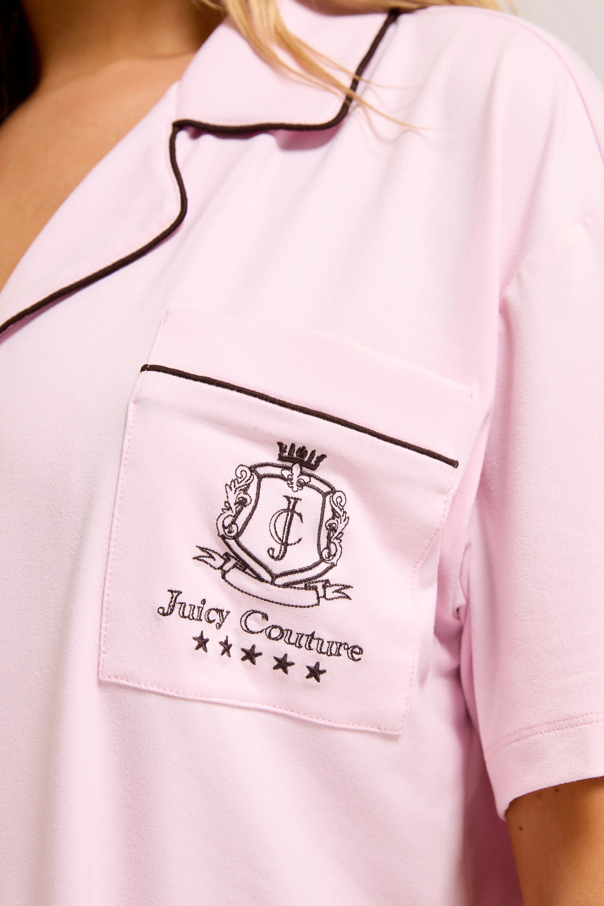 CHERRY BLOSSOM CHATEAU COUTURE SHORT SLEEVE PYJAMA SET - Image 6