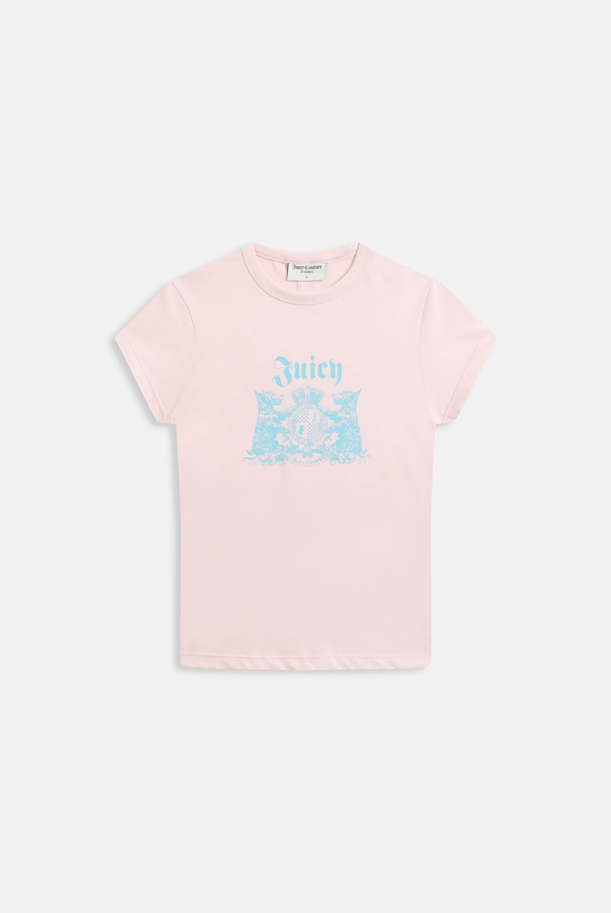 CHERRY BLOSSOM DOG CREST GRAPHIC TEE - Image 2