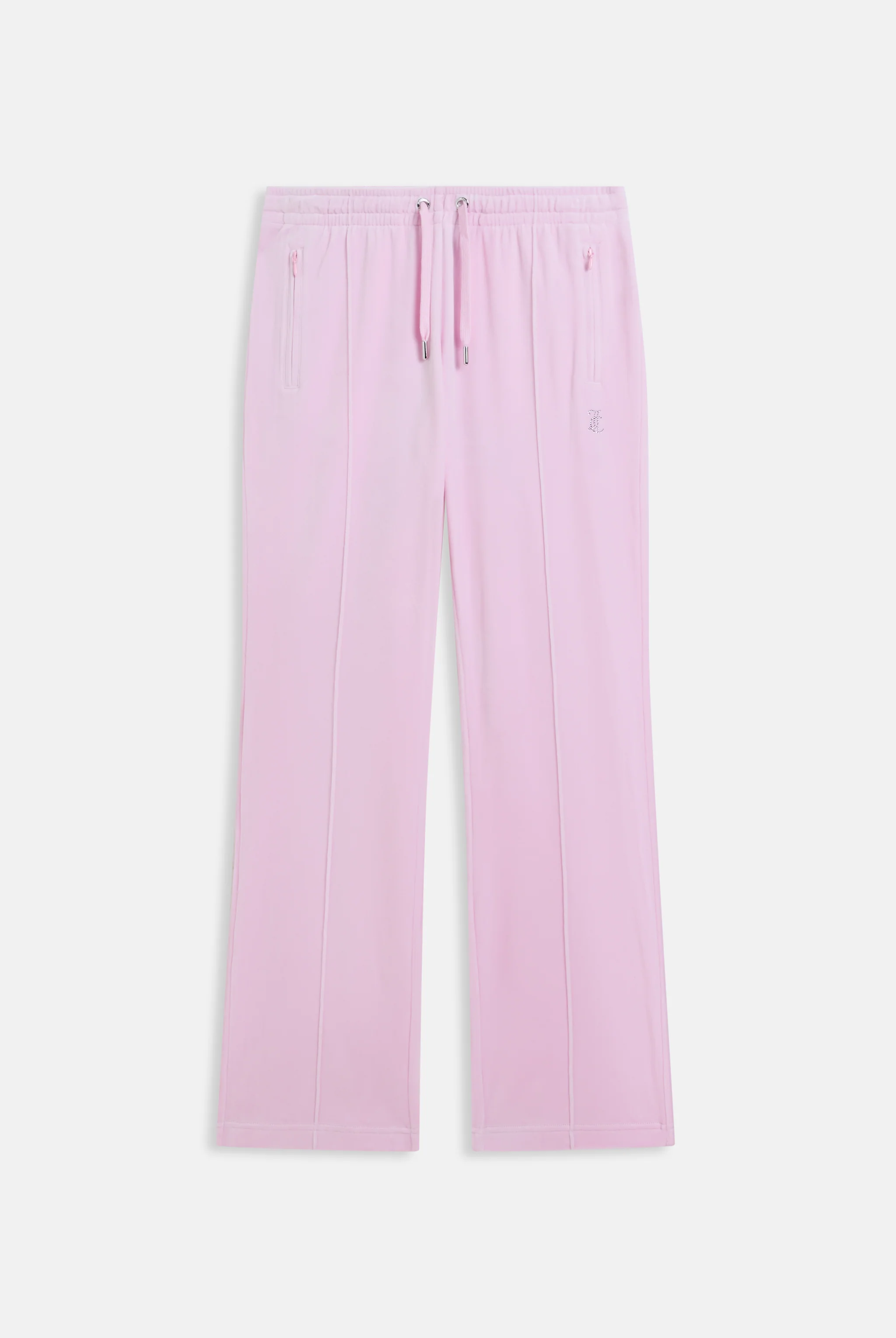 CHERRY BLOSSOM VELOUR OUTLINE DIAMANTÉ TRACKSUIT BOTTOM - Image 7