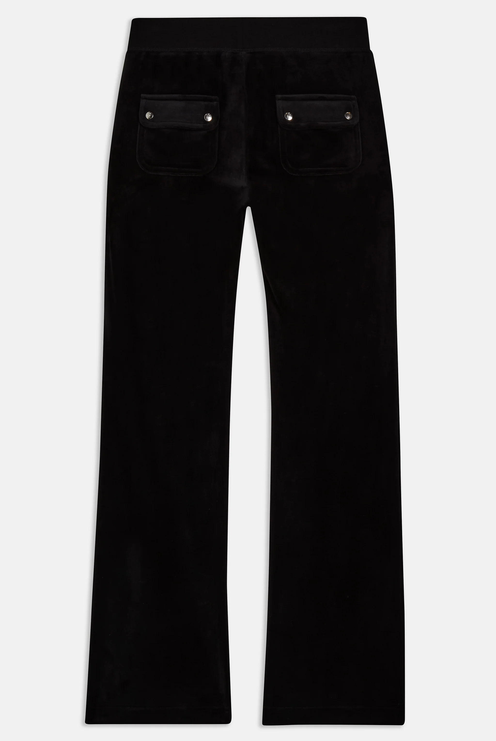 BLACK CLASSIC VELOUR DEL RAY POCKETED BOTTOMS - Image 4