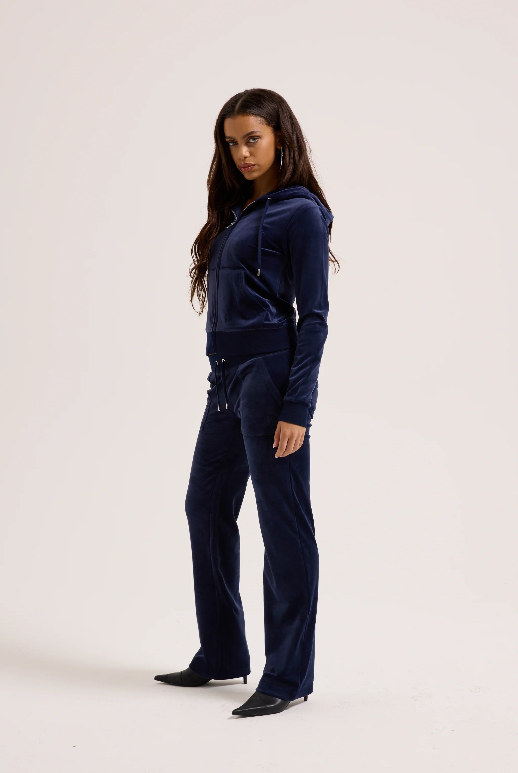 NIGHT SKY CLASSIC VELOUR DEL RAY POCKETED BOTTOMS - Image 4