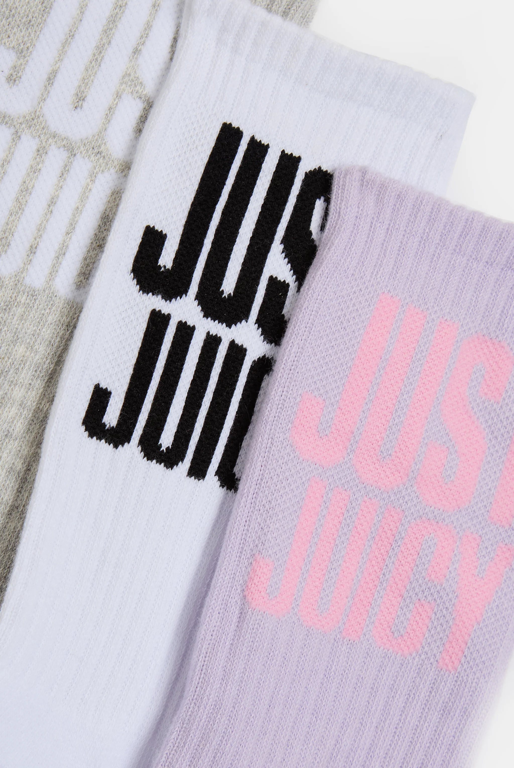 3 PACK JUST JUICY CREW SOCKS - Image 4