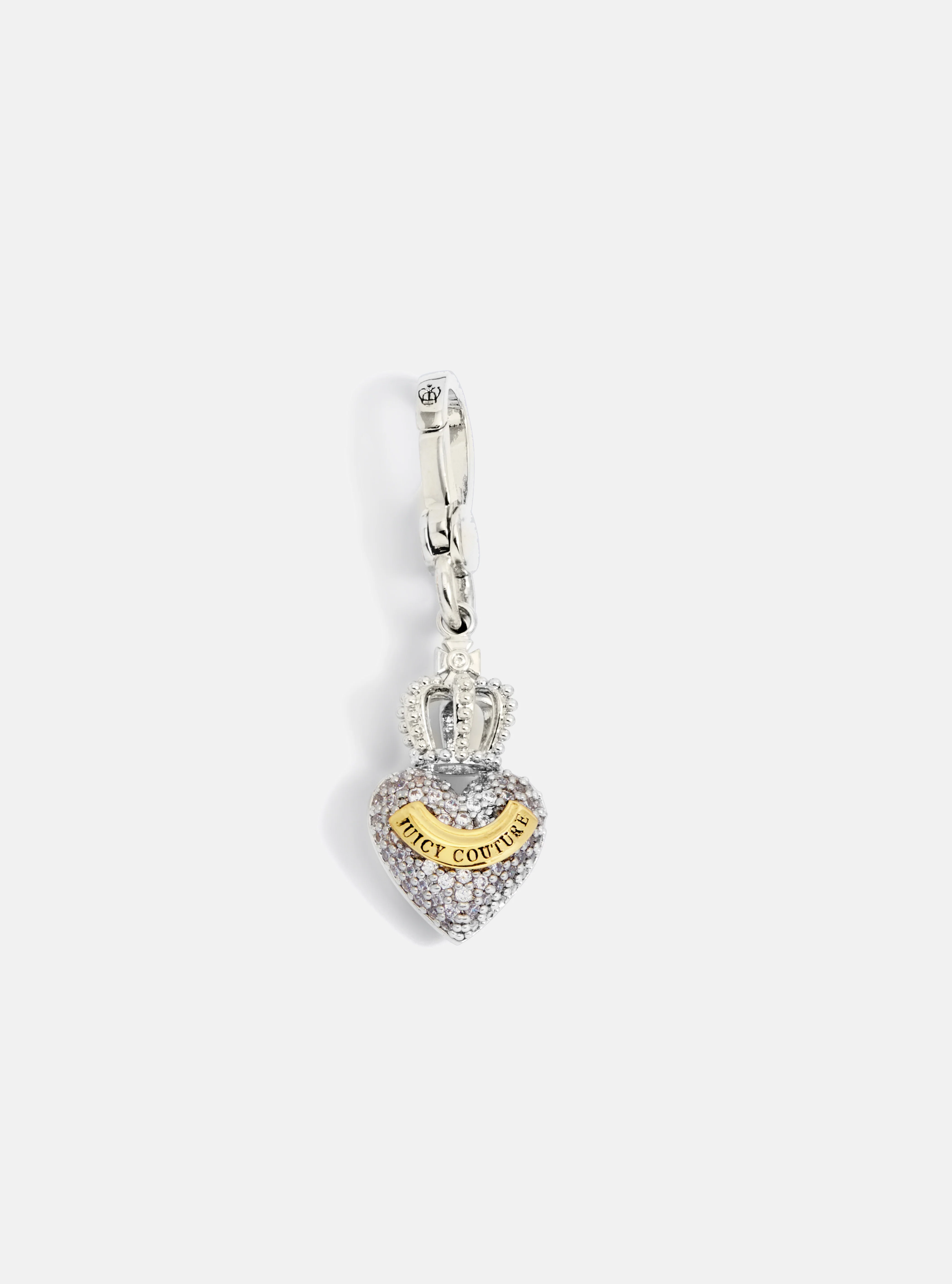 SILVER CRYSTAL CROWN CHARM - Image 5