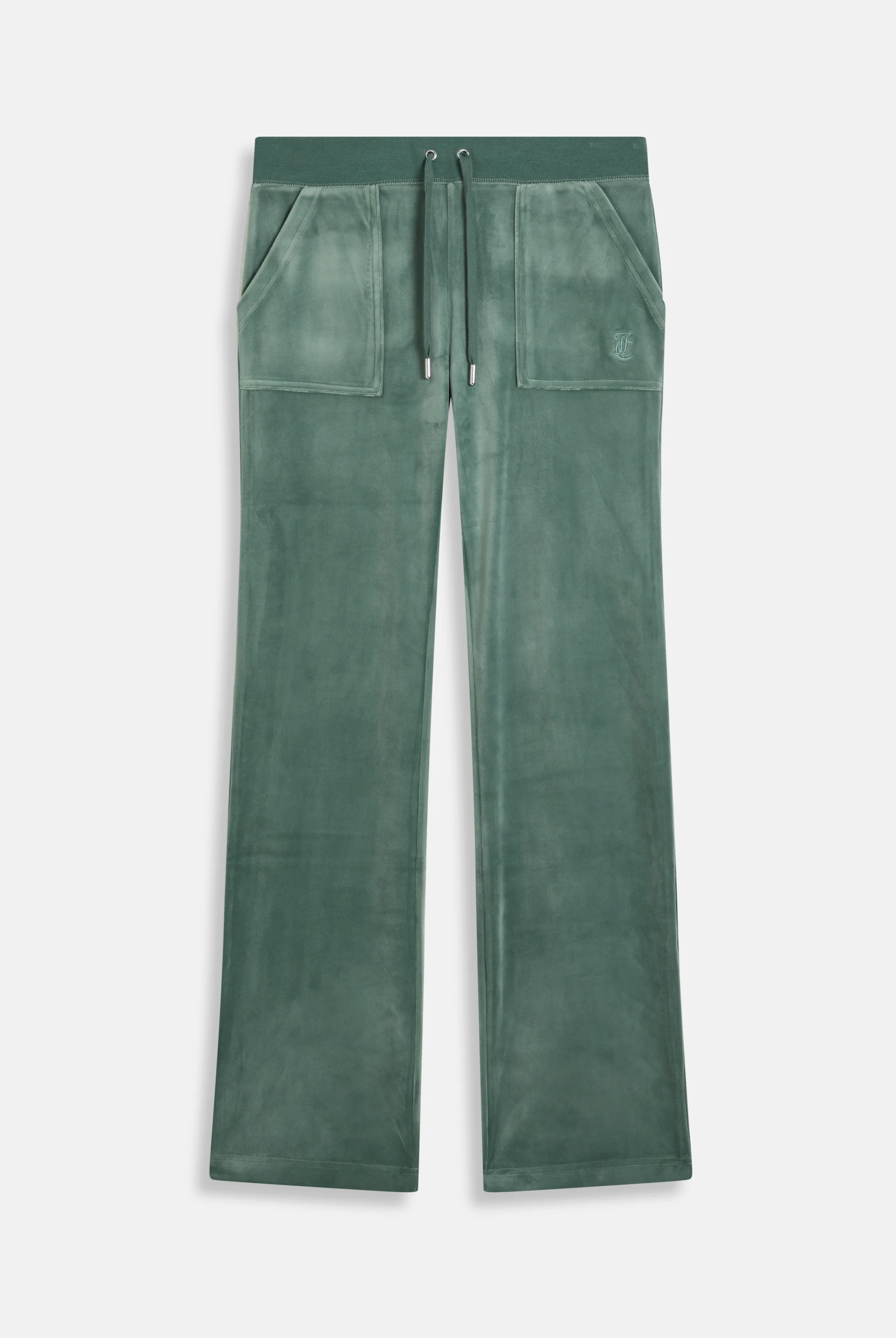 DUCK GREEN CLASSIC VELOUR DEL RAY POCKETED BOTTOMS - Image 2