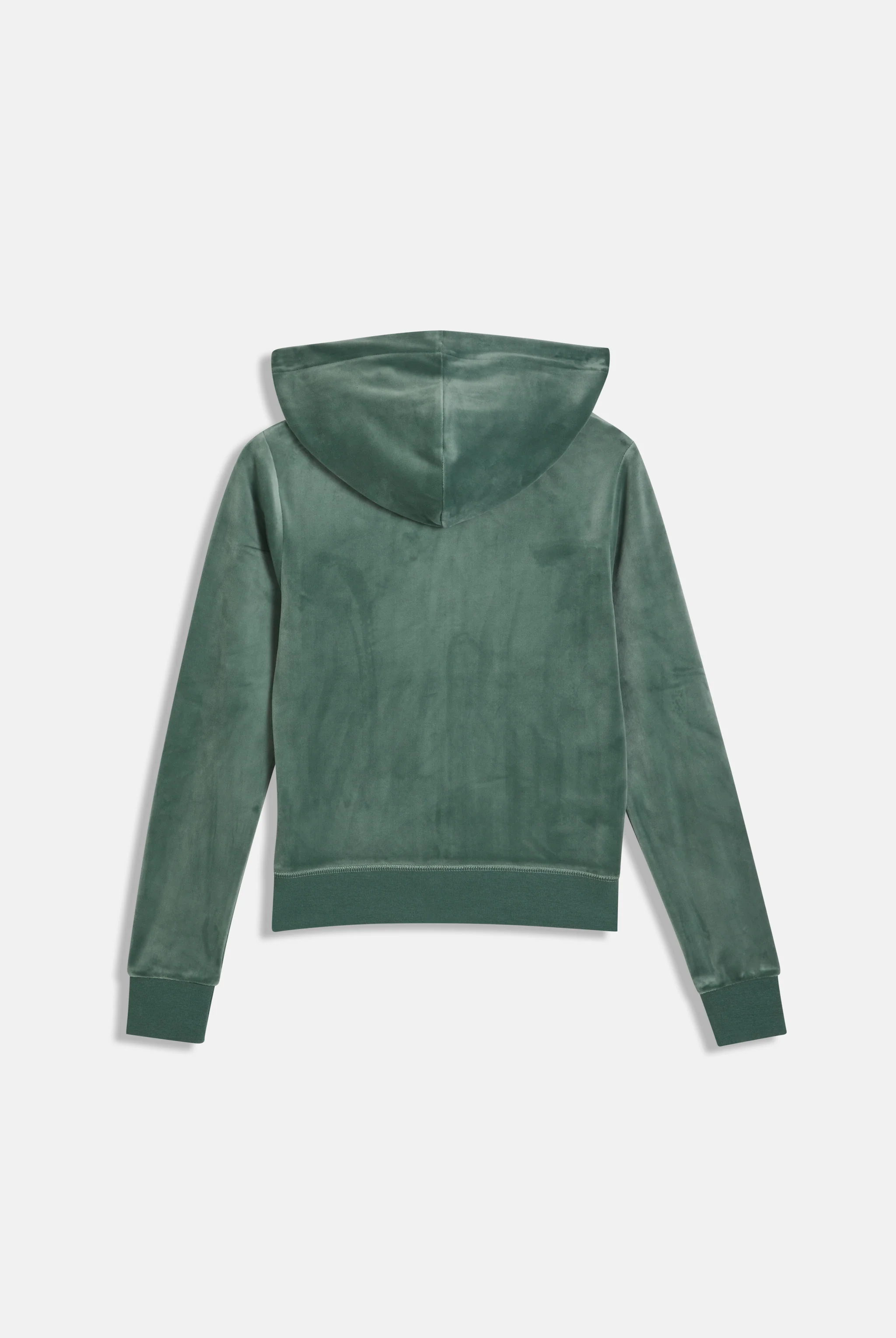 DUCK GREEN CLASSIC VELOUR ROBERTSON HOODIE - Image 6