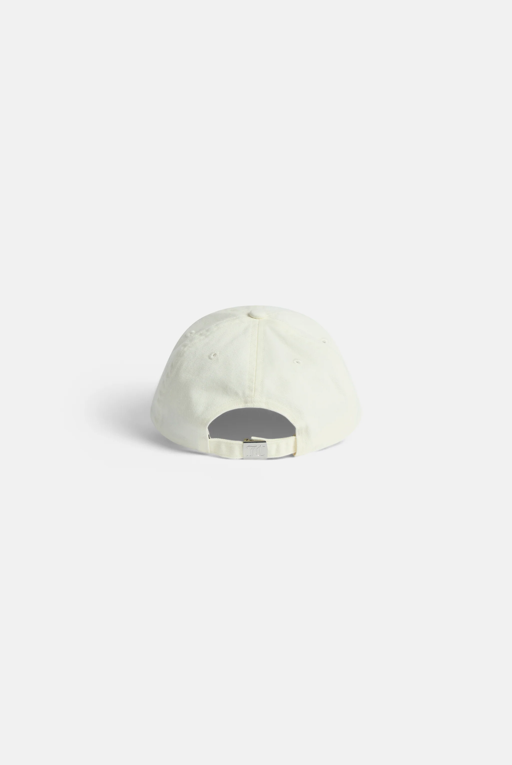ECRU DISTRESSED COTTON DENIM CAP - Image 7