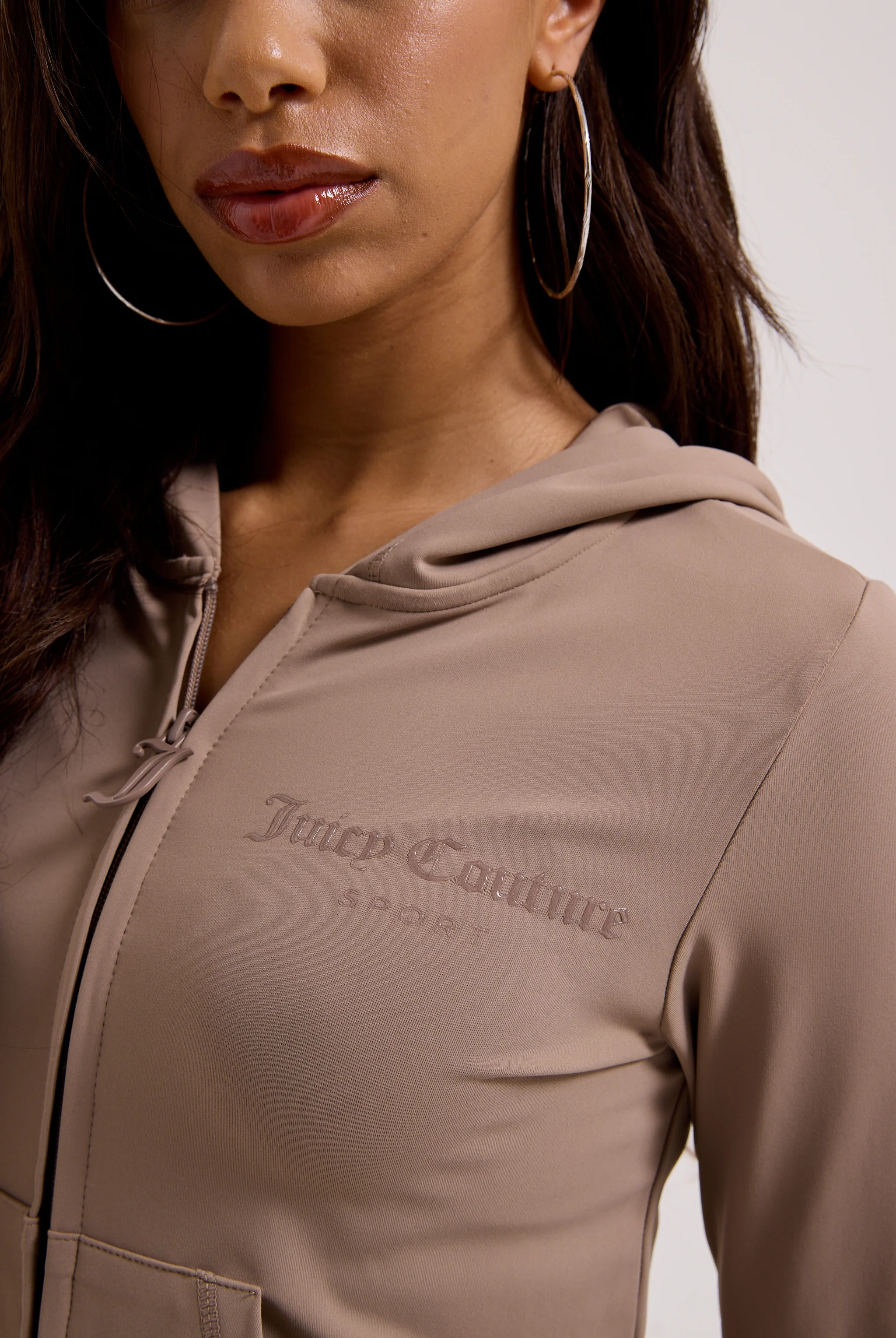 FUNGI PEACHED ACTIVE FITTED HOODIE - Image 5