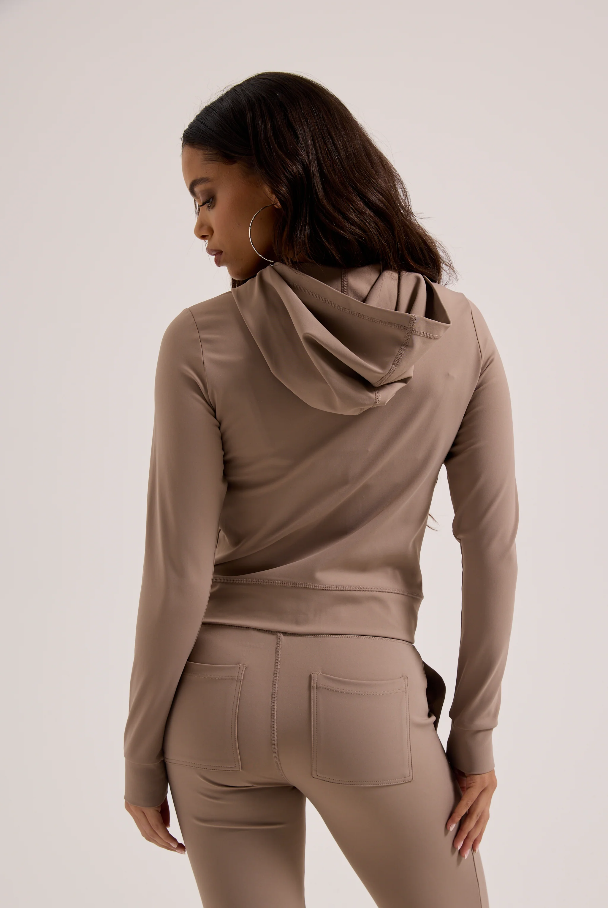 FUNGI PEACHED ACTIVE FITTED HOODIE - Image 8