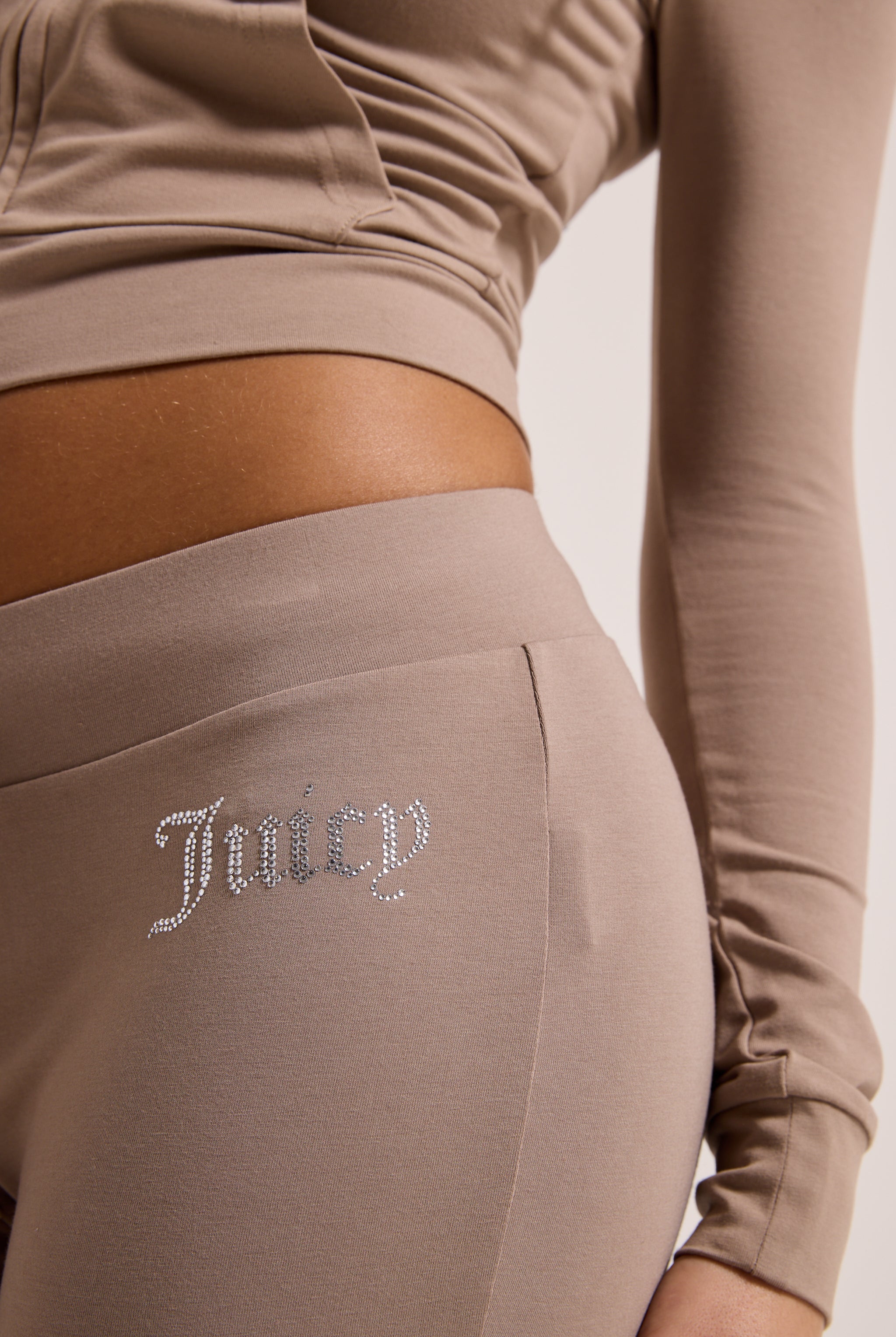 FUNGI DIAMANTÉ LUXURY JERSEY LOW RISE PANT - Image 4
