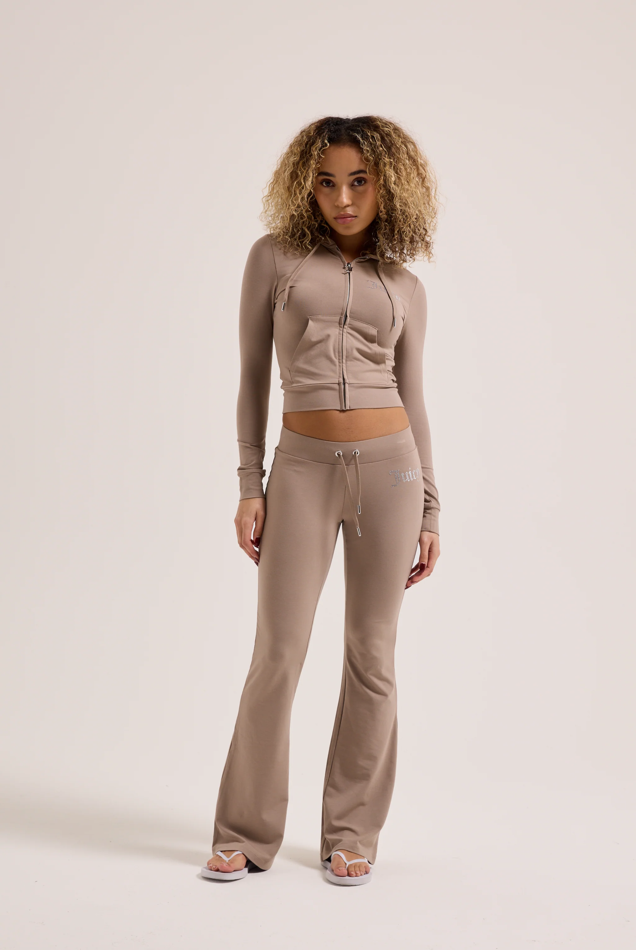 FUNGI DIAMANTÉ LUXURY JERSEY LOW RISE PANT - Image 5