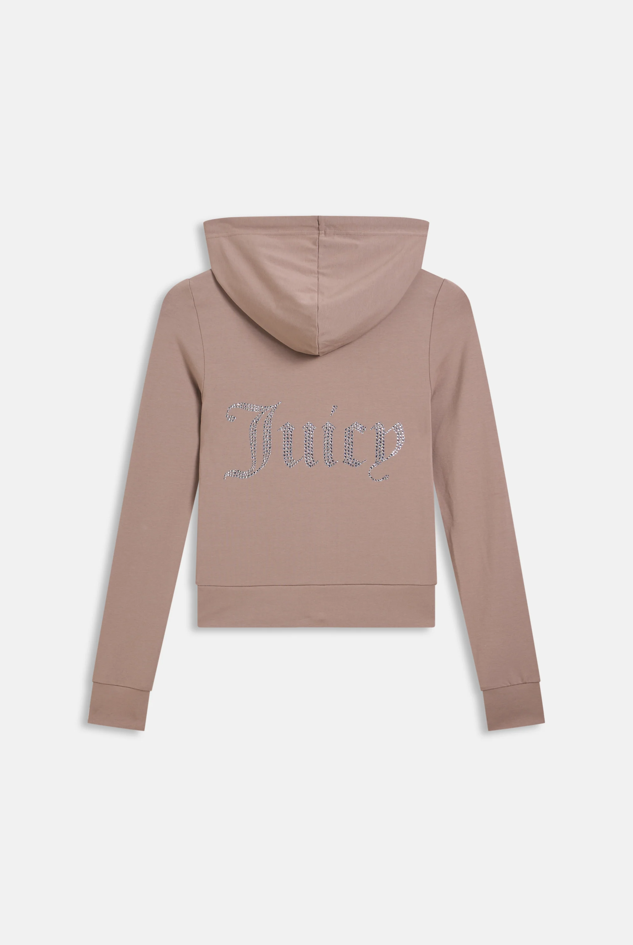 FUNGI DIAMANTÉ LUXURY JERSEY ZIP-THROUGH HOODIE - Image 9