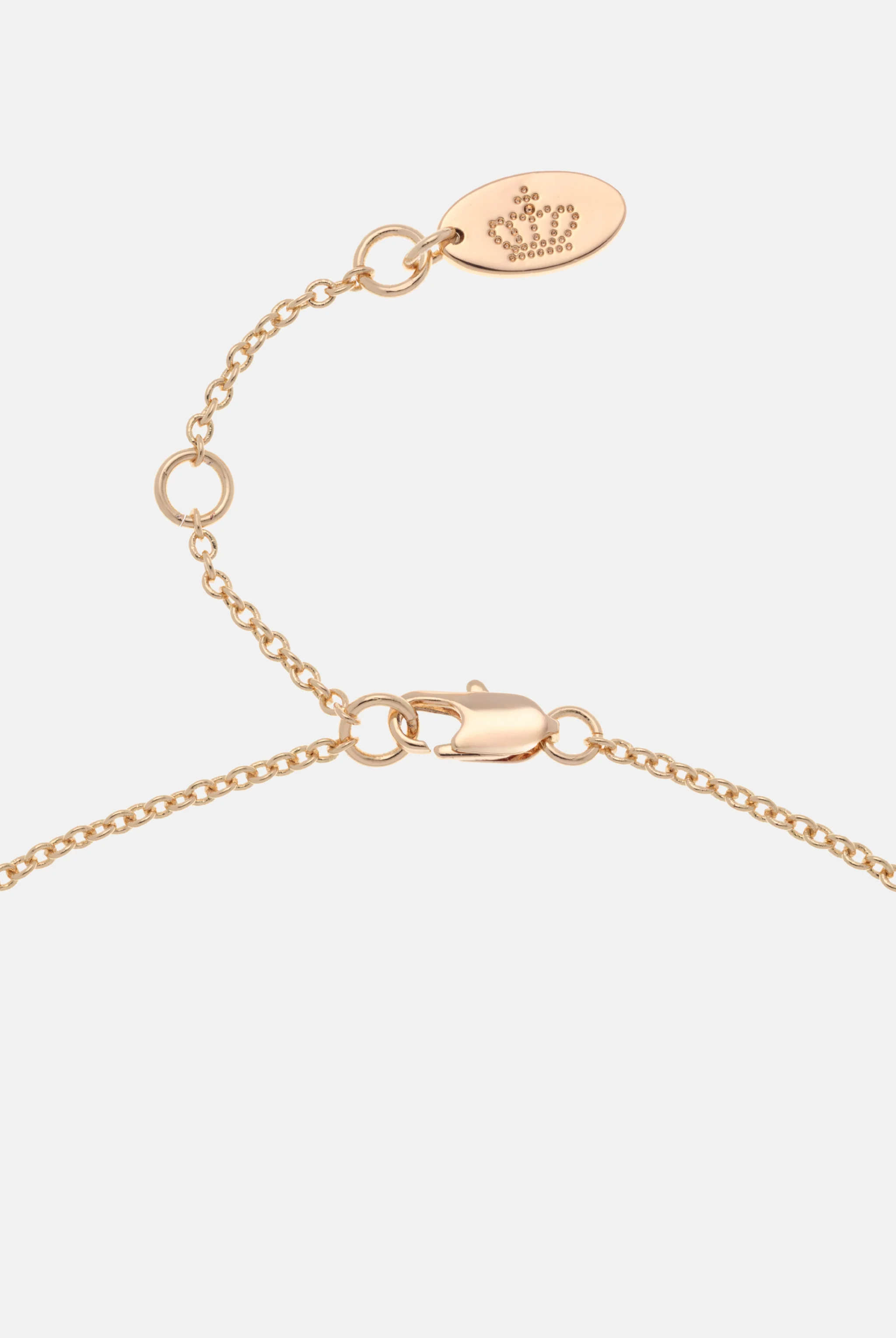 GOLD CROWN & CRYSTAL HEART NECKLACE - Image 5