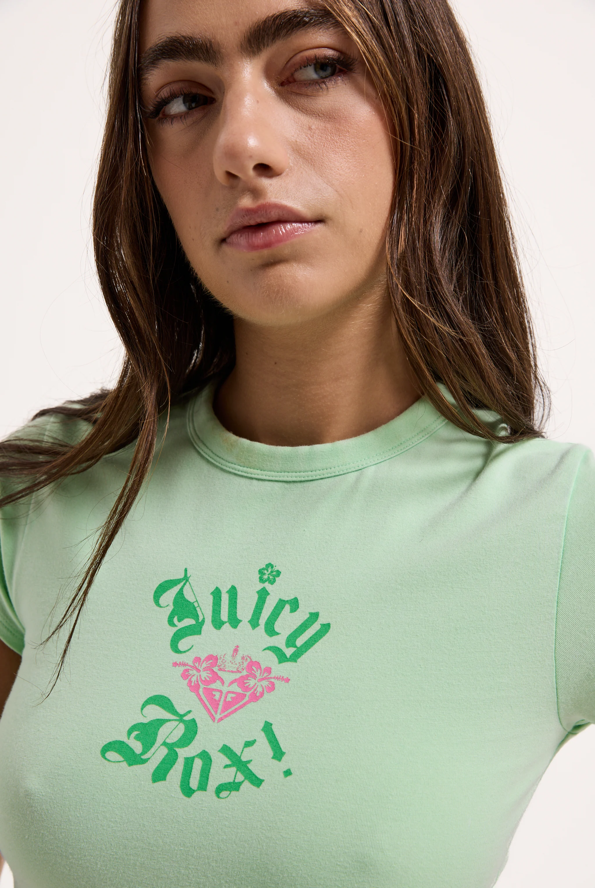 GREEN ASH ROXY x JUICY COUTURE BABY TEE - Image 4