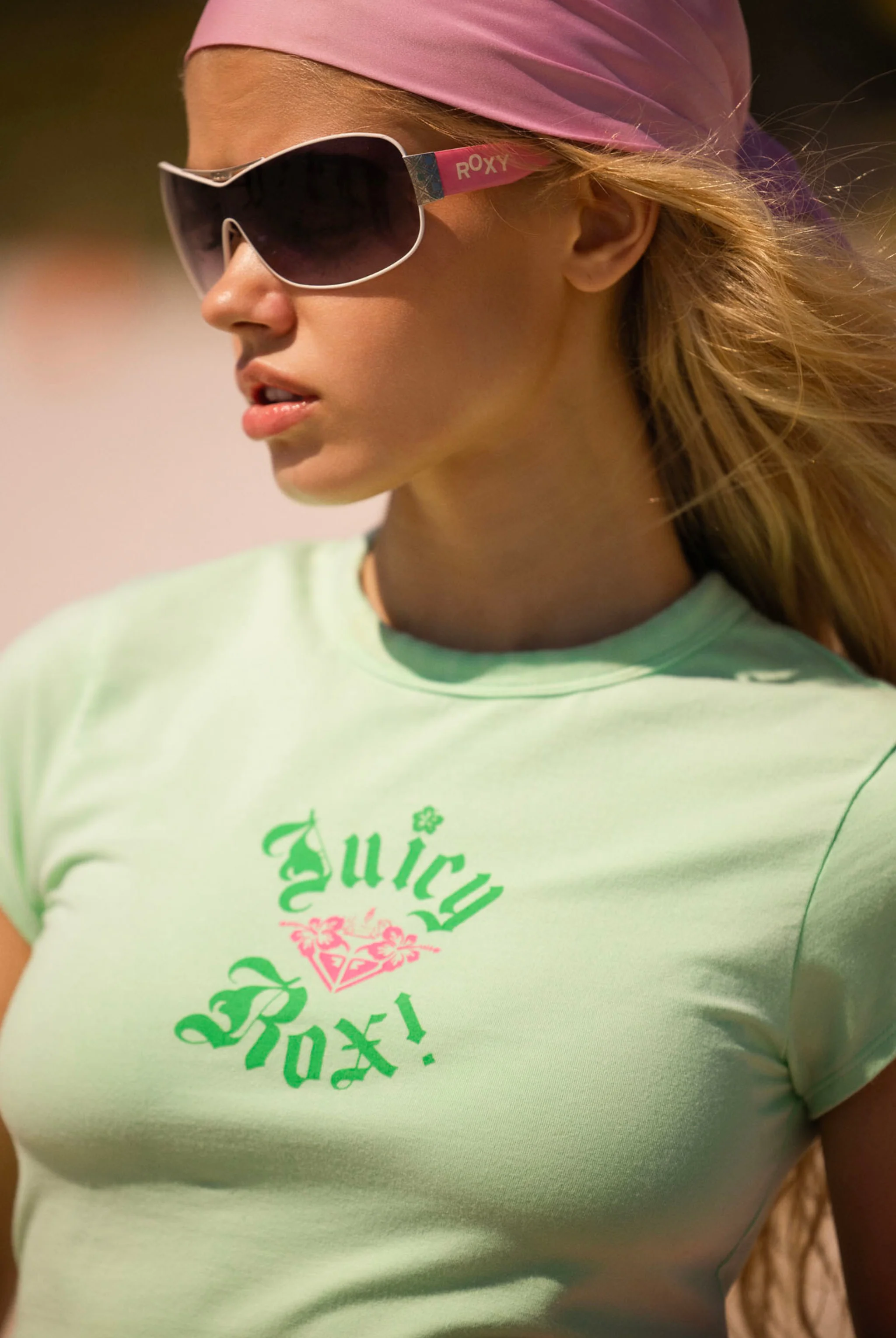 GREEN ASH ROXY x JUICY COUTURE BABY TEE - Image 8