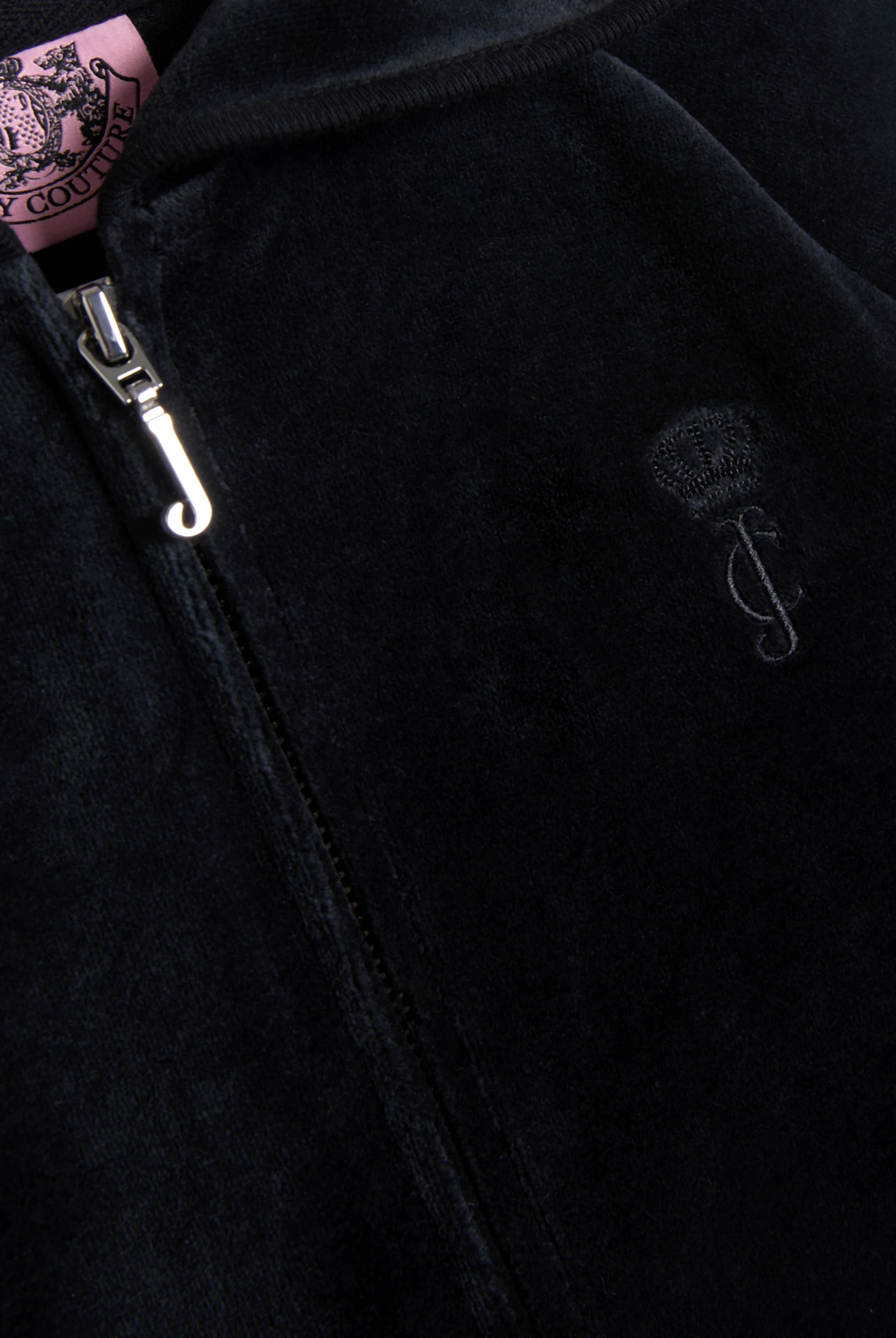 BLACK STRIPE BAMBOO VELOUR HERITAGE HOODIE - Image 3
