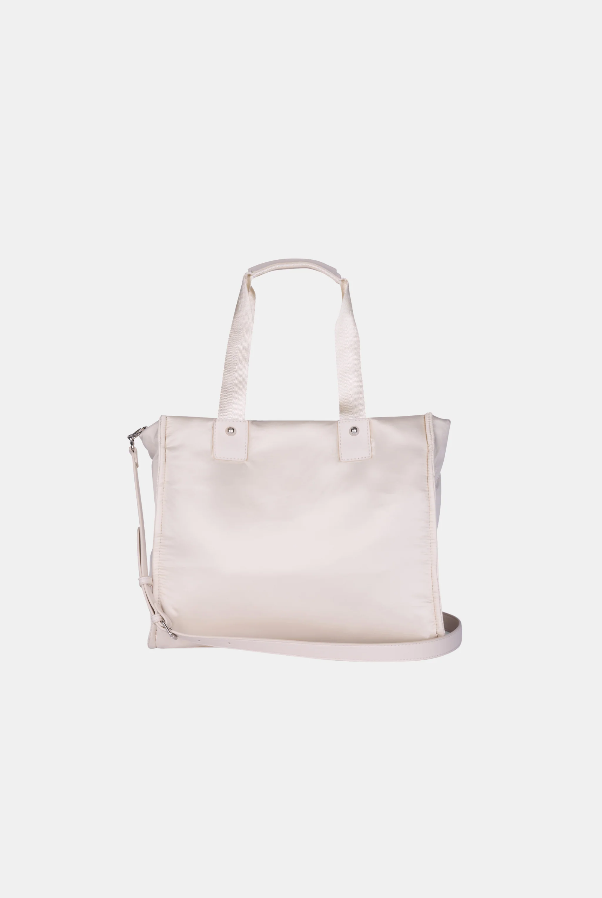 PINK CHAMPAGNE LARGE TONAL EMBROIDERED TOTE BAG - Image 3