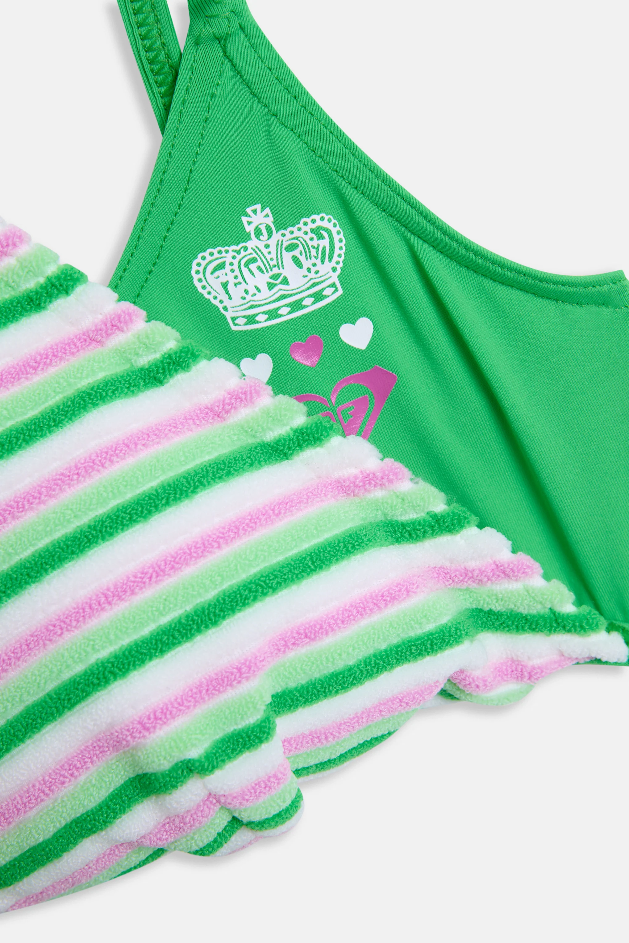 ISLAND GREEN ROXY x JUICY COUTURE DOUBLE LAYER BIKINI TOP - Image 5