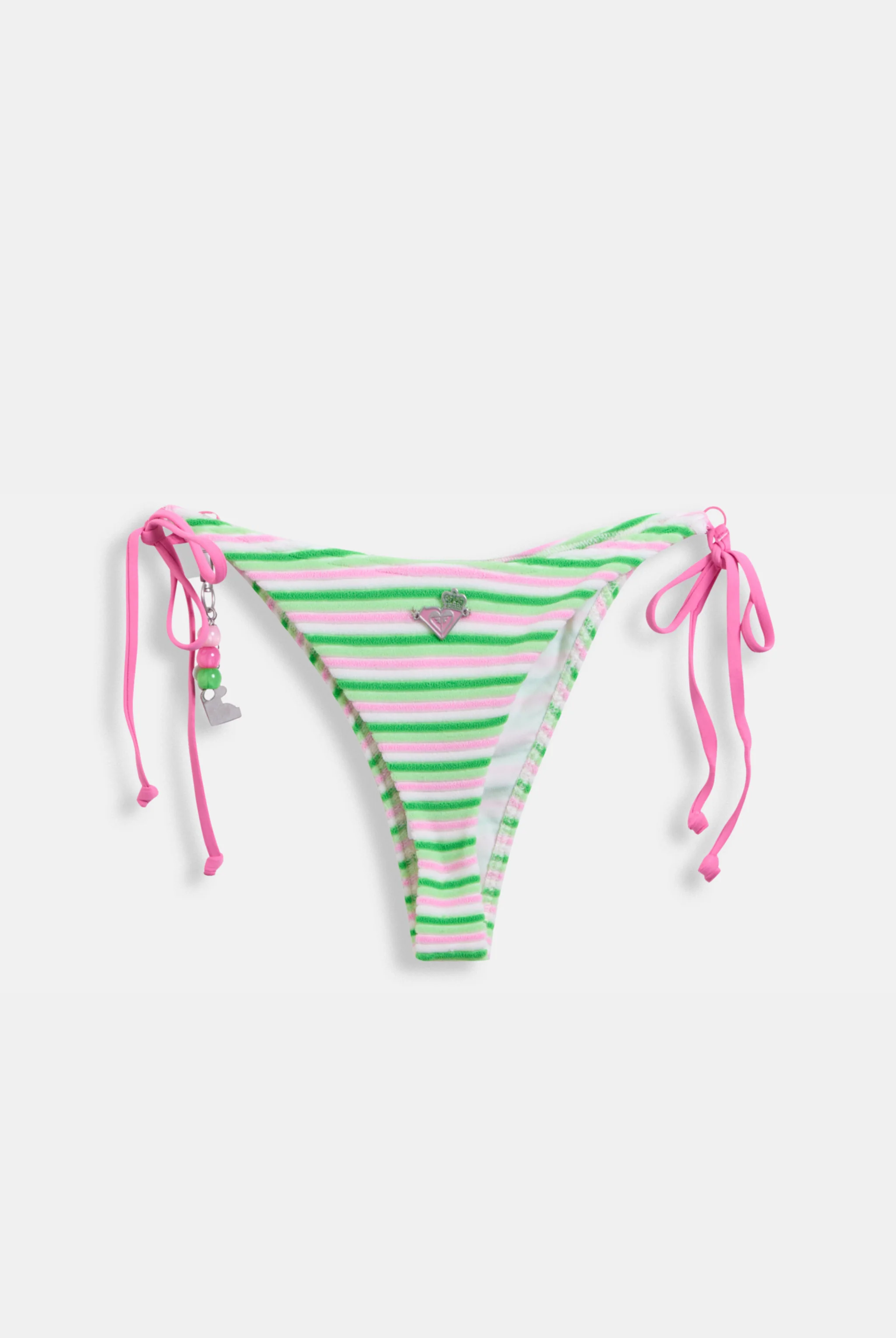 ISLAND GREEN ROXY x JUICY COUTURE TERRY THONG BIKINI BOTTOM - Image 11