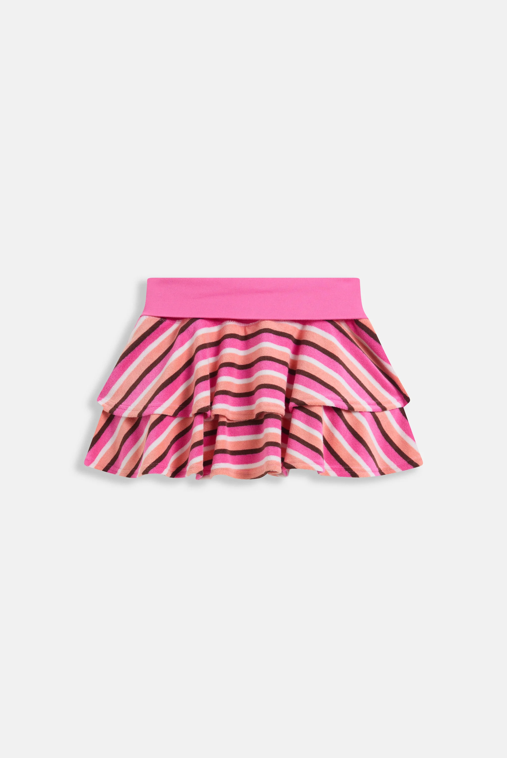 STRIPE ROXY x JUICY COUTURE TERRY TOWELLING RUFFLE MINI SKIRT - Image 10