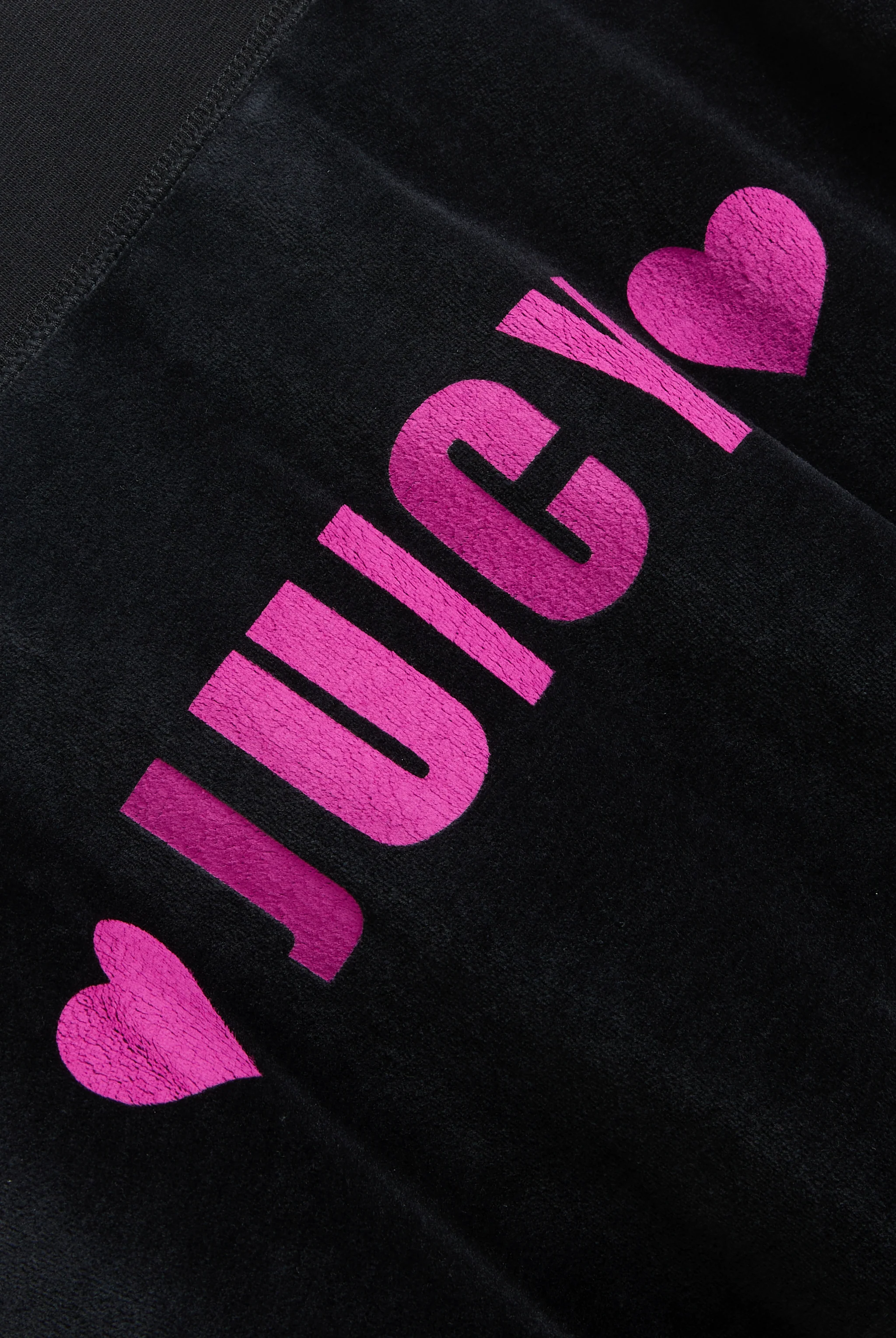 BLACK JUICY ANGEL COTTON VELOUR SKIRT - Image 8
