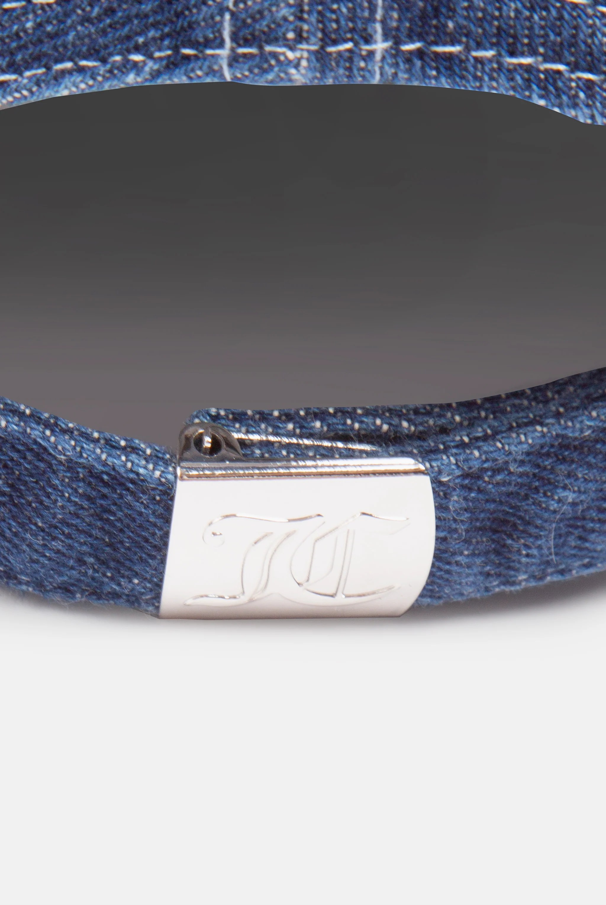 JUICY BLEACH WASH DENIM CAP - Image 4