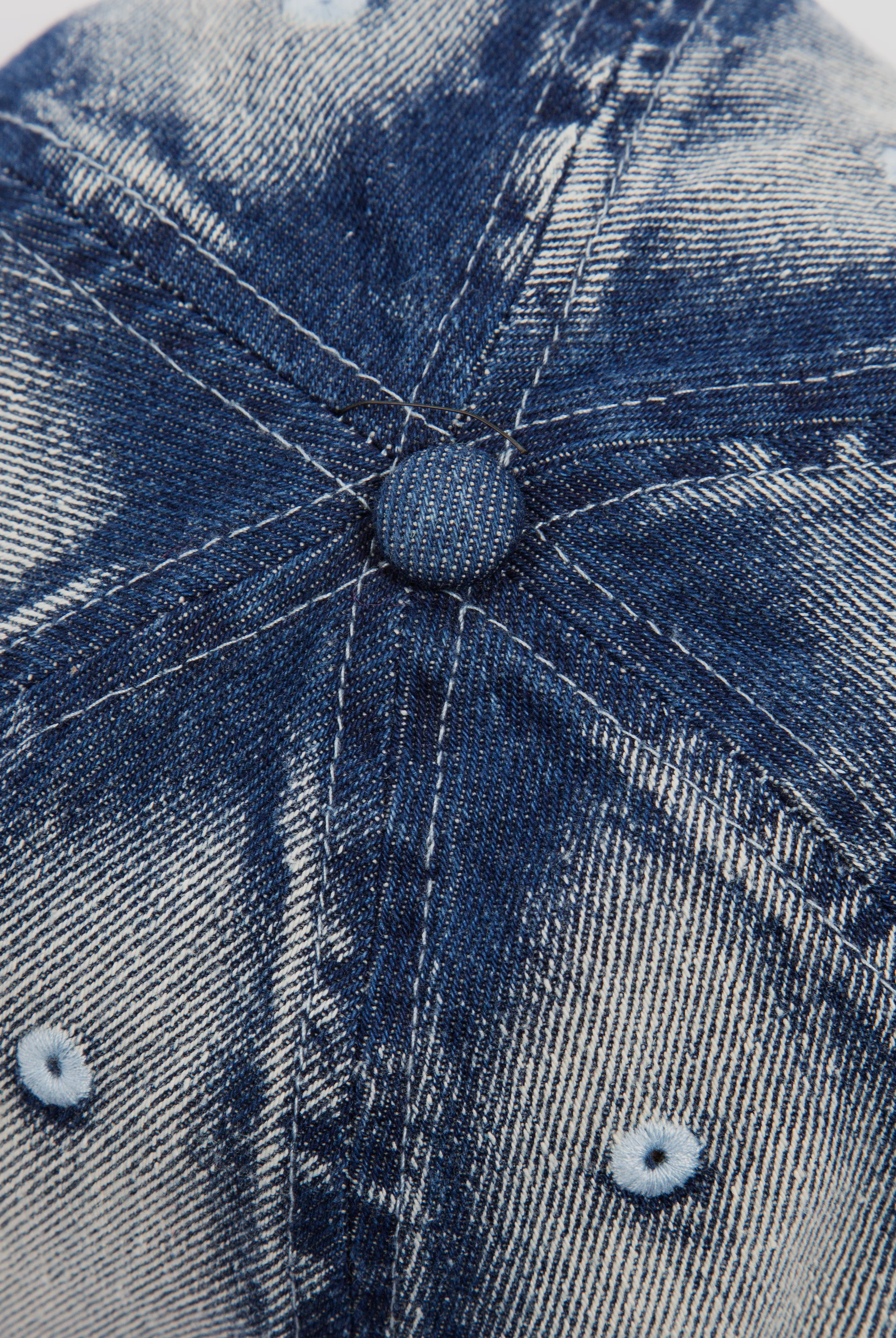JUICY BLEACH WASH DENIM CAP - Image 6