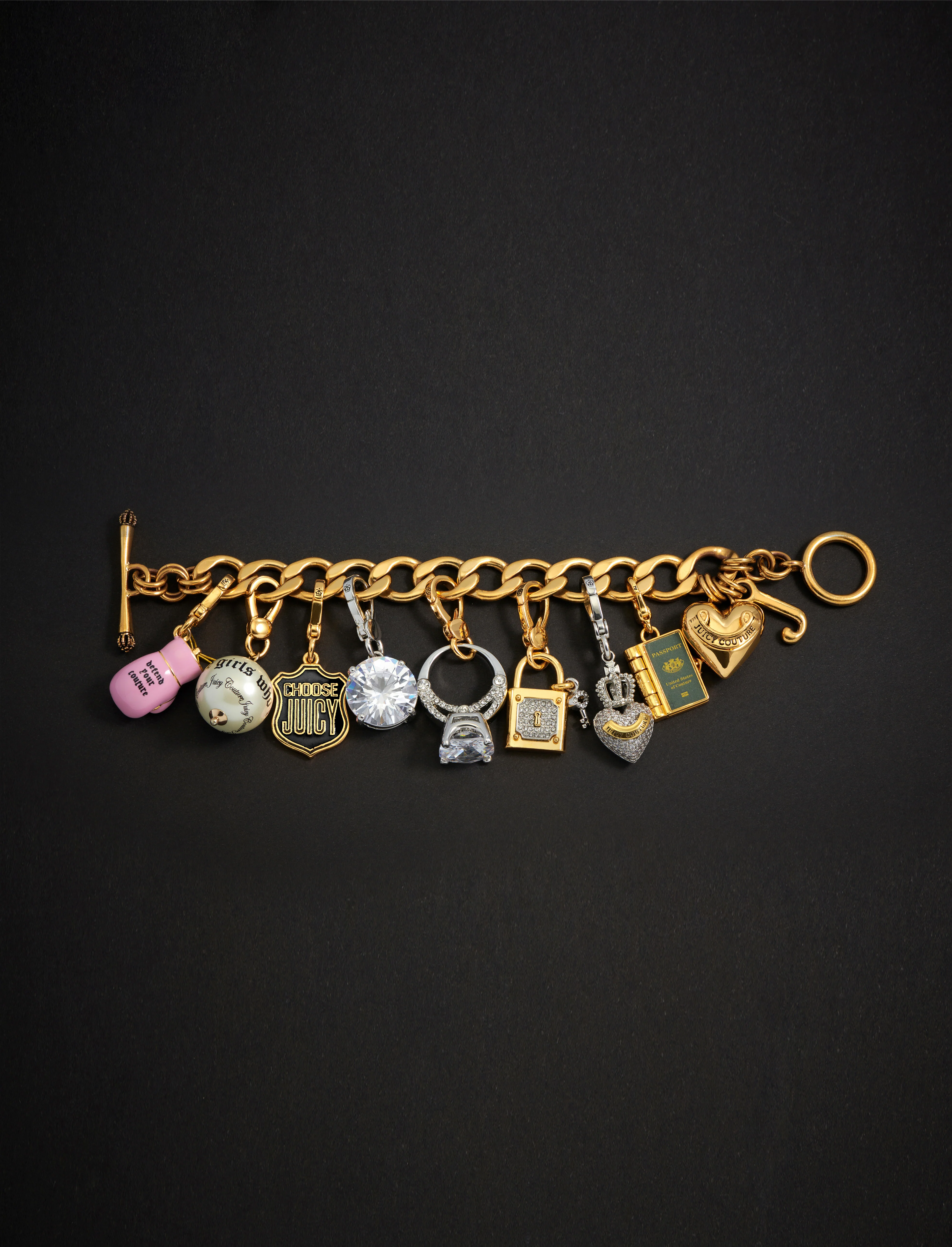 GOLD CHARM BRACELET - Image 6