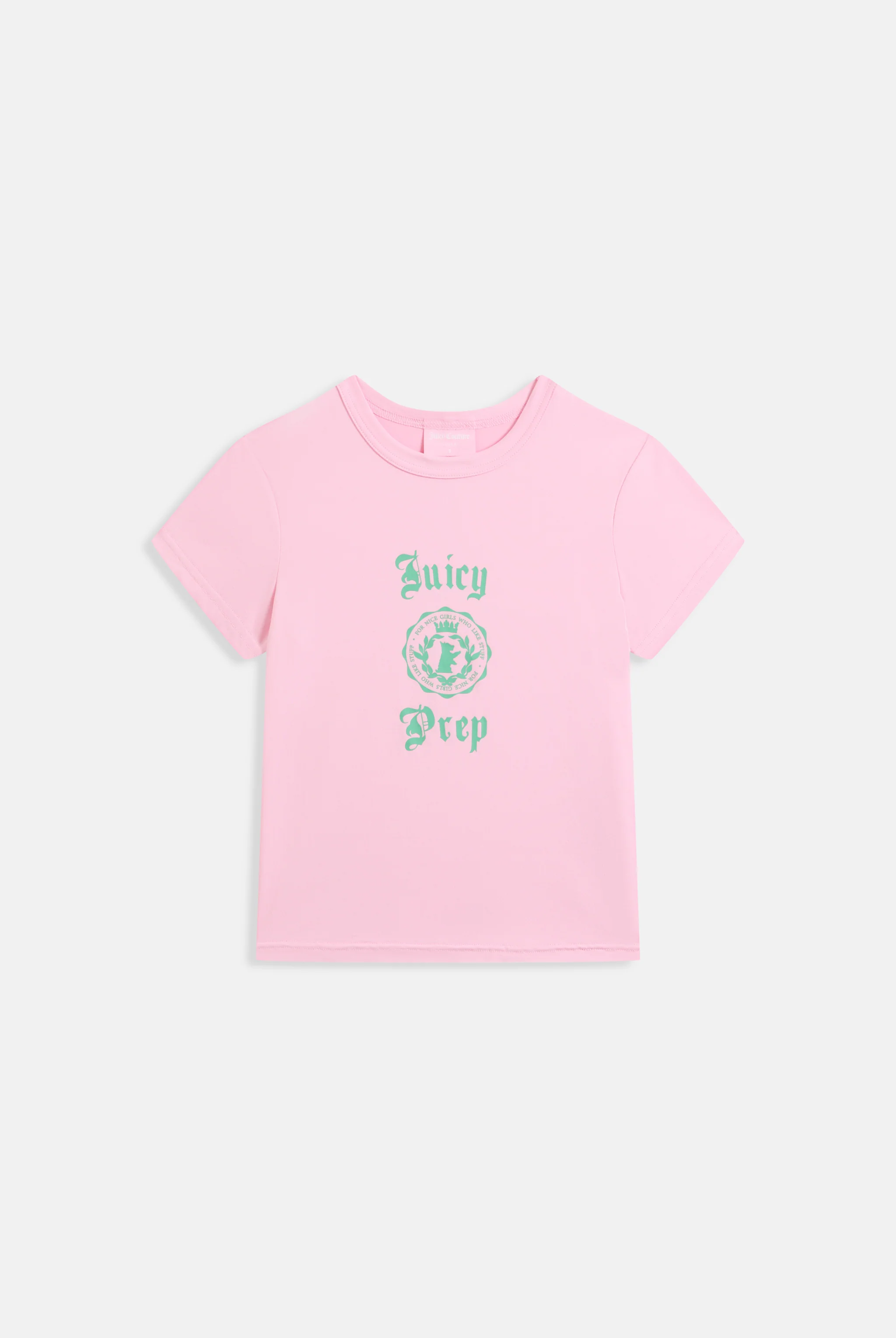 JUICY PINK PREP TEE AND SHORT PYJAMA SET - Image 3