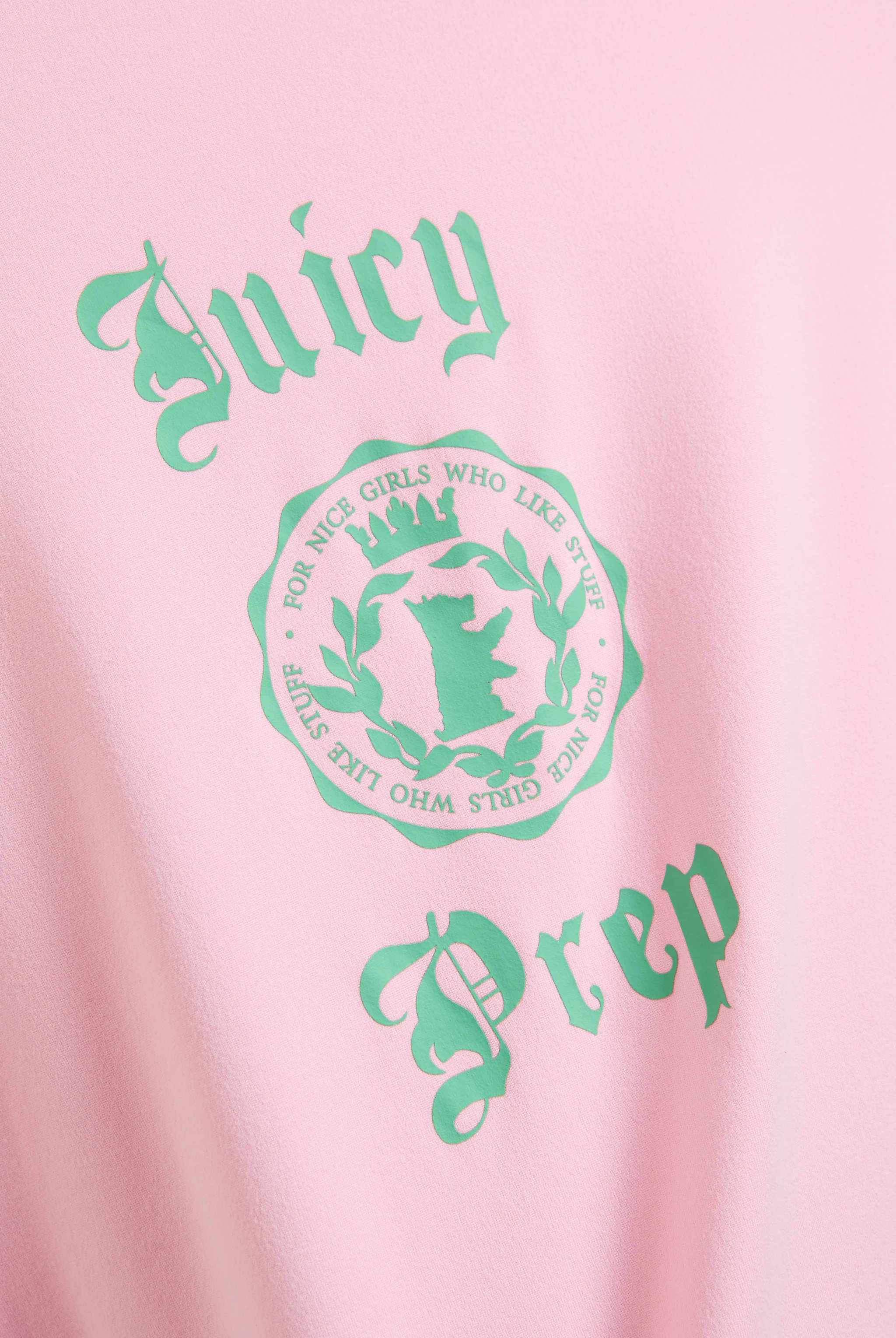JUICY PINK PREP TEE AND SHORT PYJAMA SET - Image 5