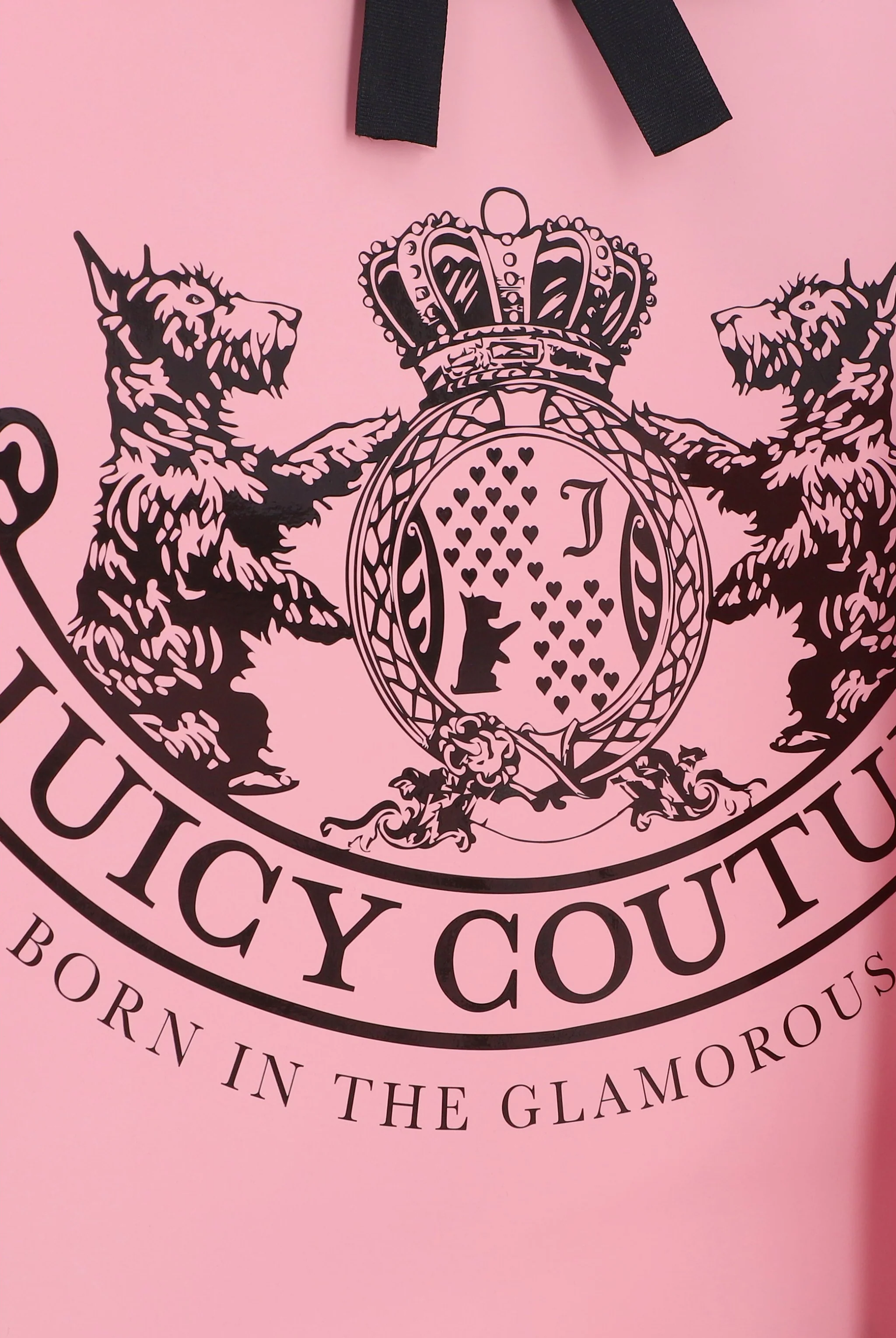 JUICY COUTURE PINK CREST GIFT CARRIER BAG - Image 4