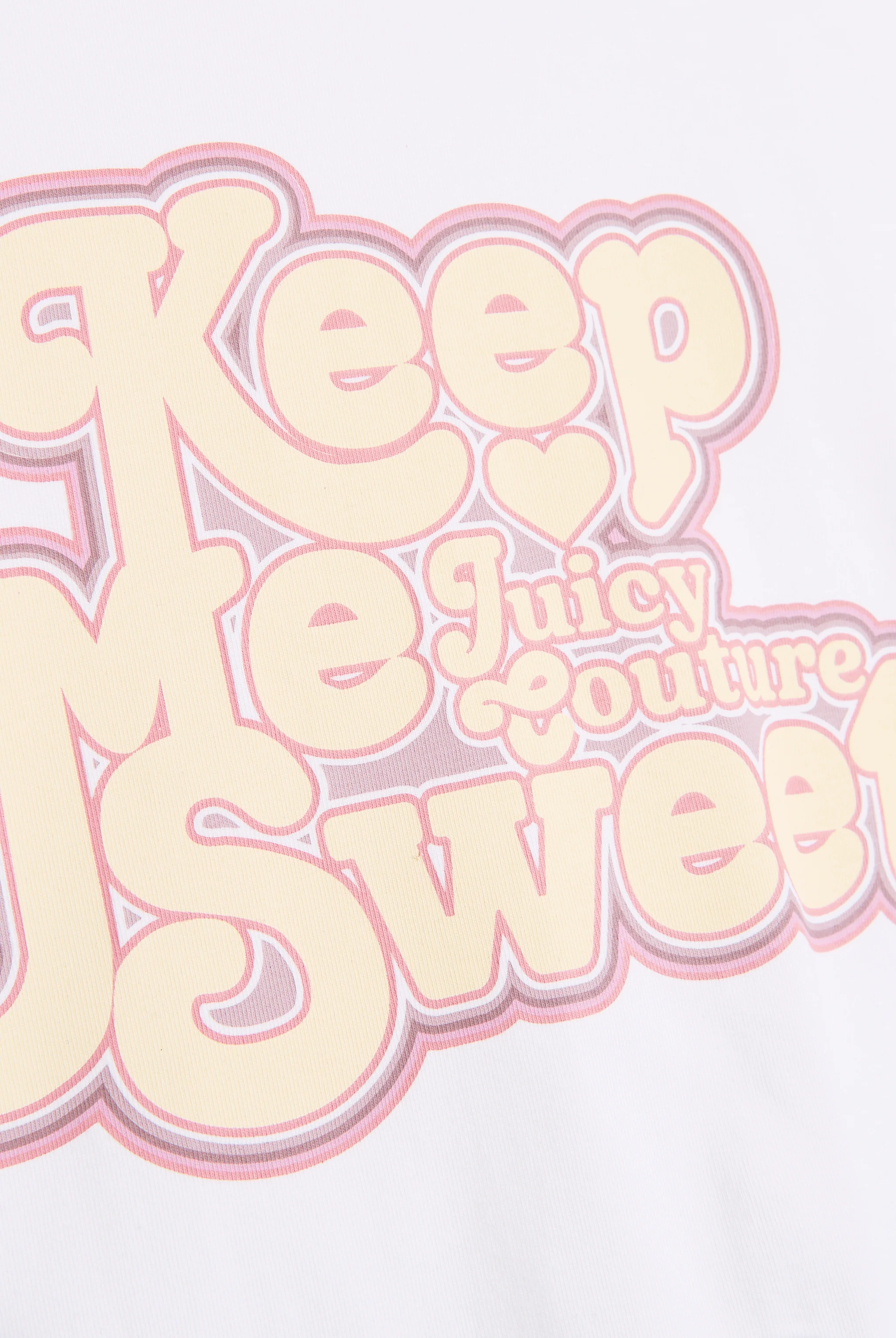 WHITE KEEP ME SWEET T-SHIRT - Image 4