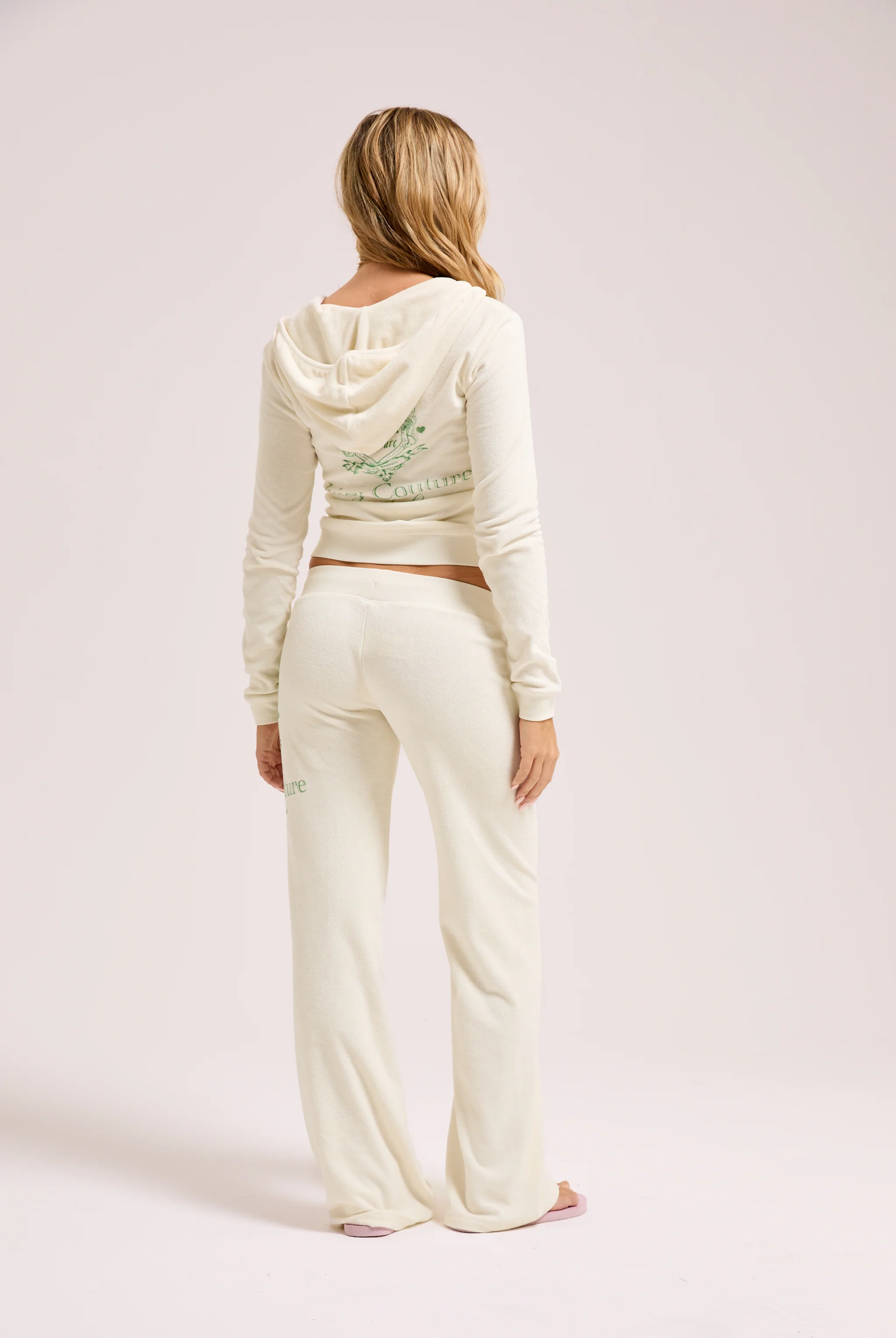 MARSHMALLOW CHATEAU TERRY TOWELLING TRACKPANT - Image 8