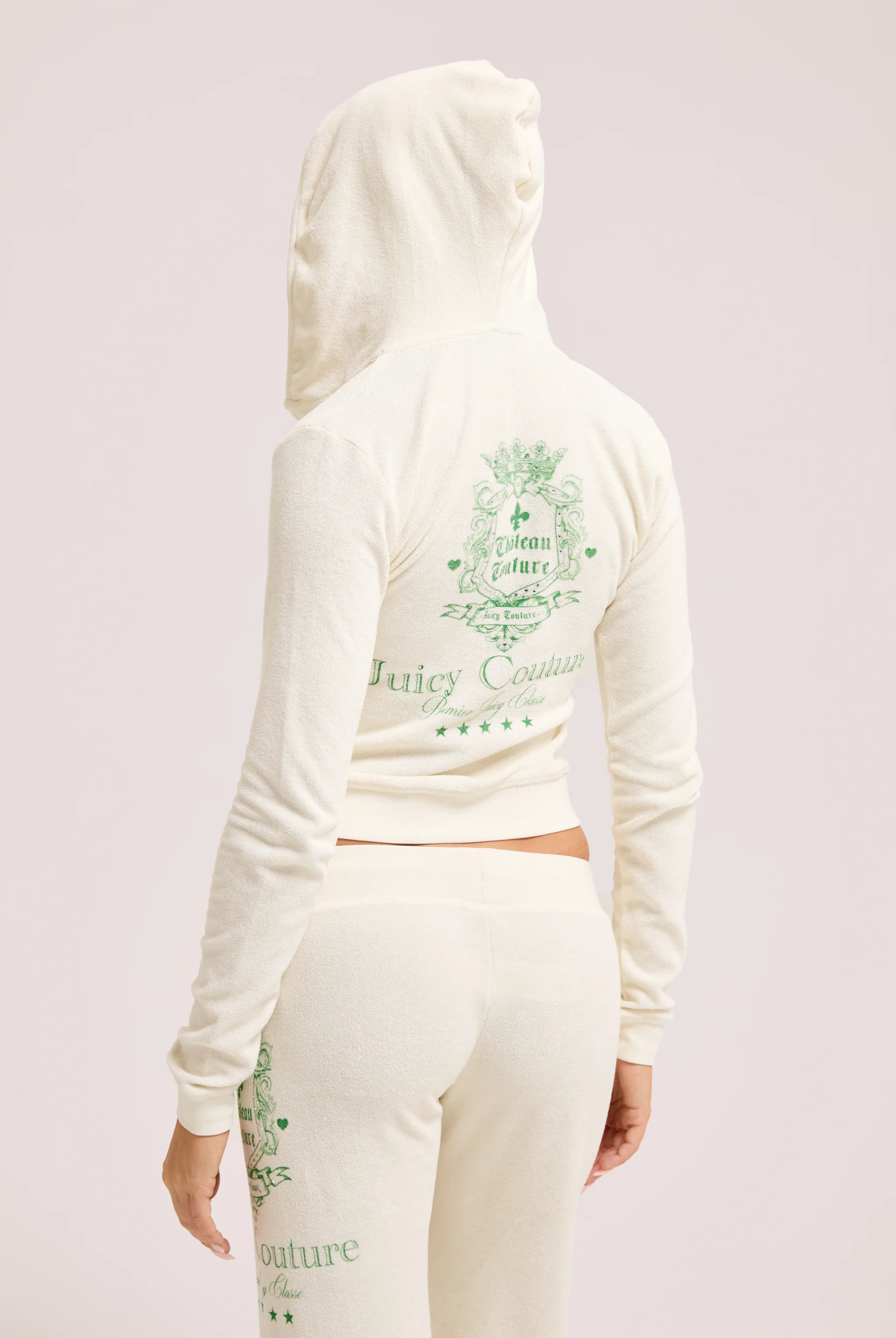 MARSHMALLOW TOWELLING CHATEAU HOODIE - Image 6