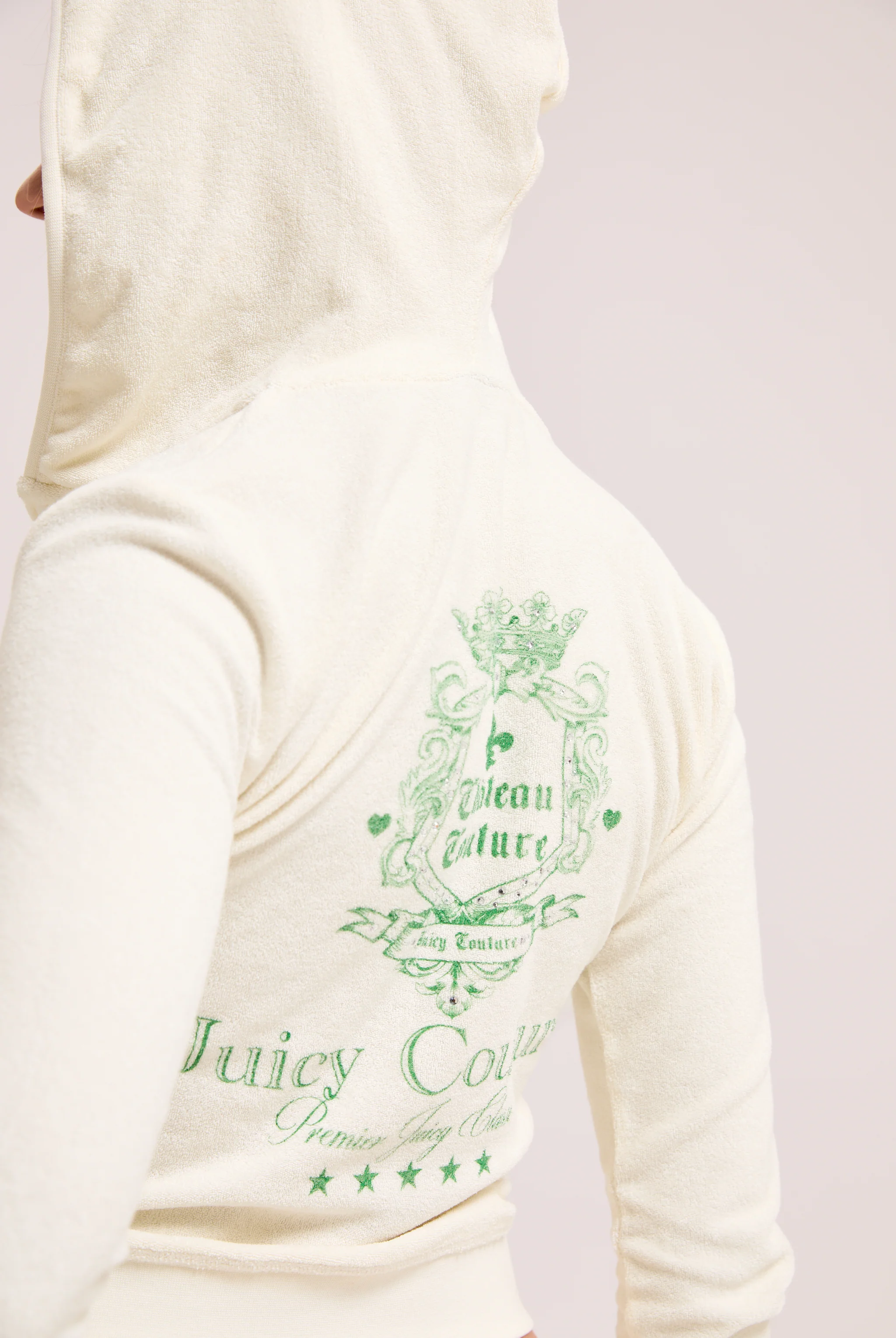 MARSHMALLOW TOWELLING CHATEAU HOODIE - Image 8