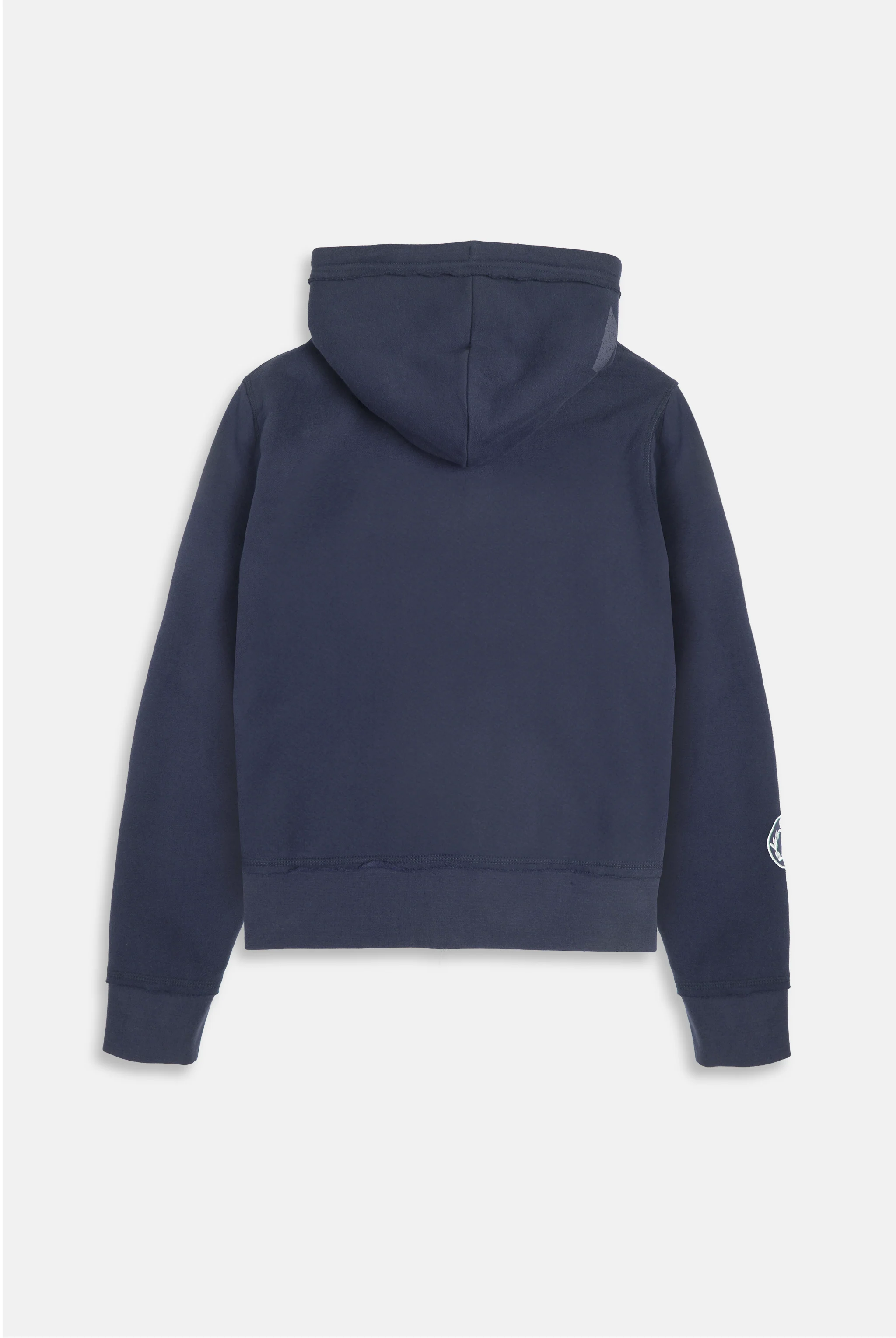MOOD INDIGO LONGLINE FLEECE ZIP THROUGH HOODIE - Image 11