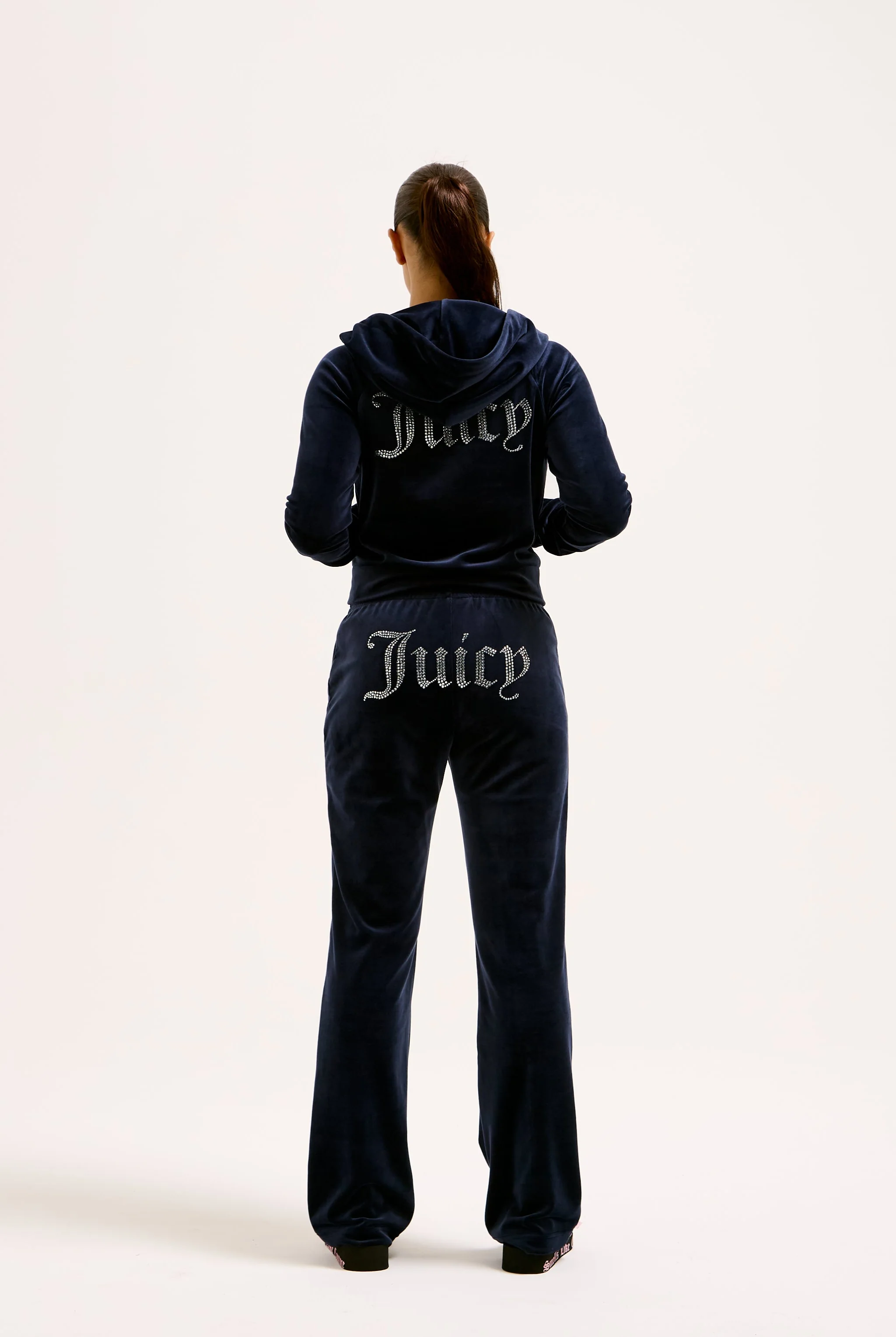 NIGHT SKY DIAMANTÉ VELOUR ZIP-THROUGH HOODIE - Image 12