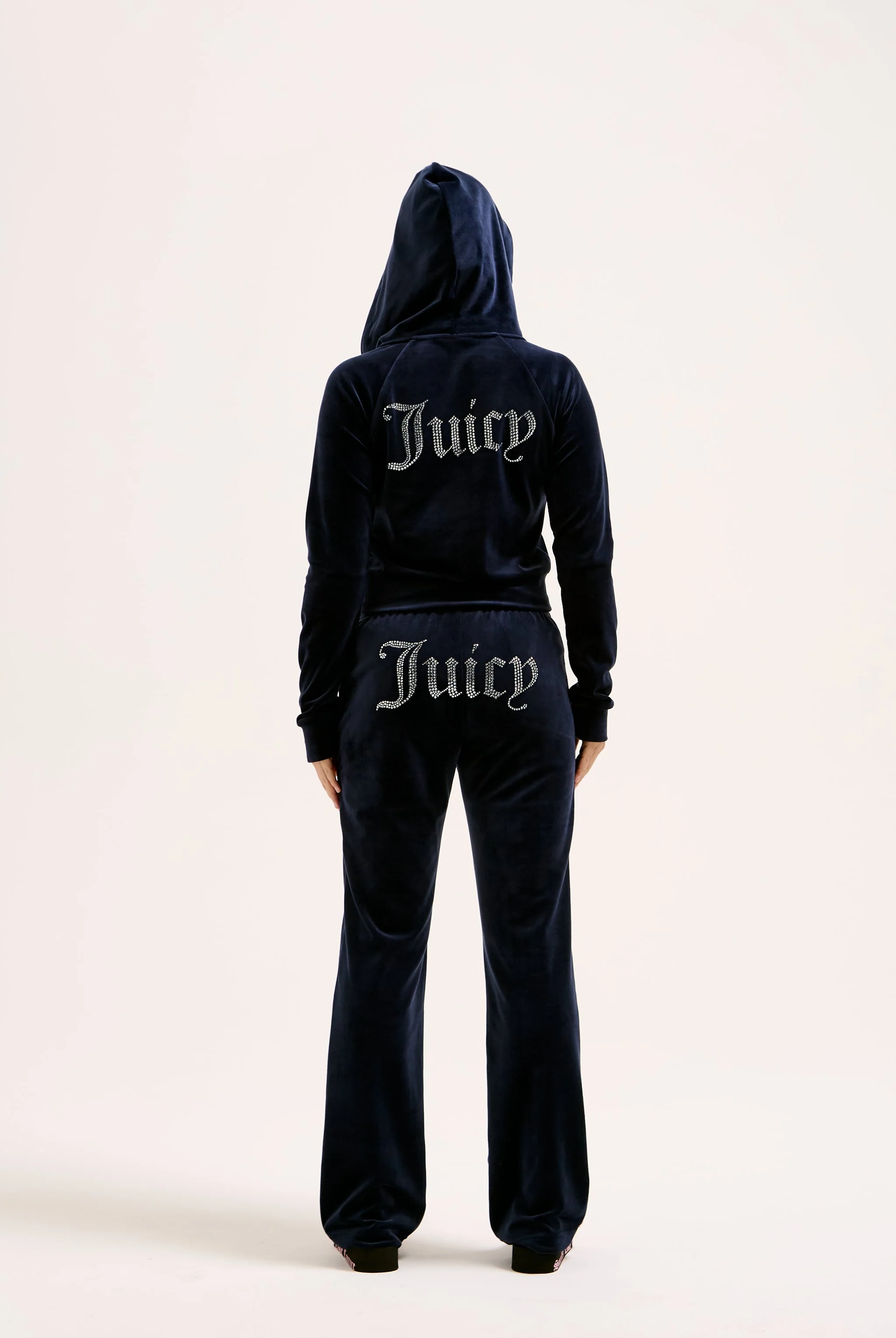 NIGHT SKY VELOUR DIAMANTÉ TRACKSUIT BOTTOM - Image 13