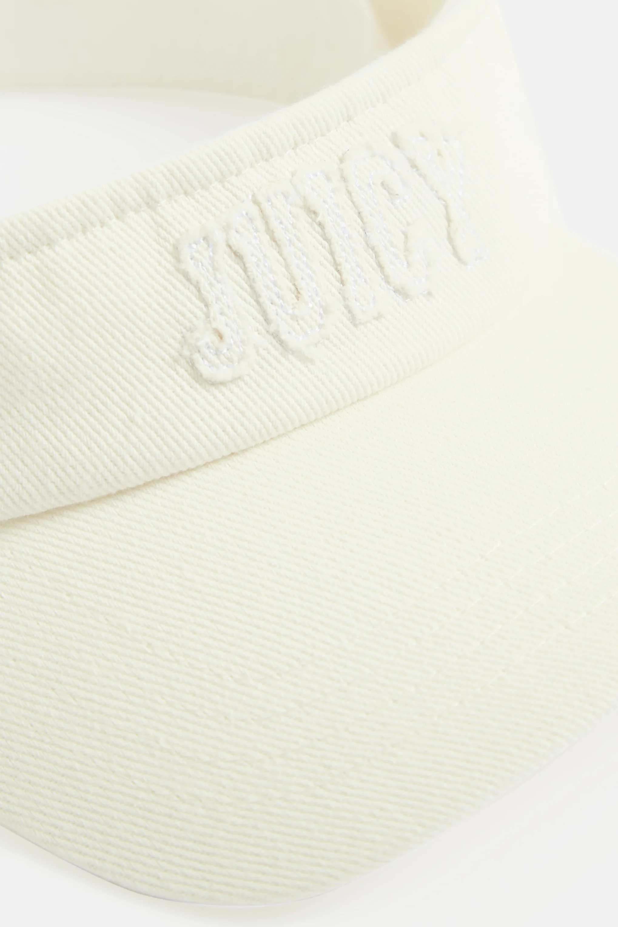 CREAM DENIM VISOR - Image 4